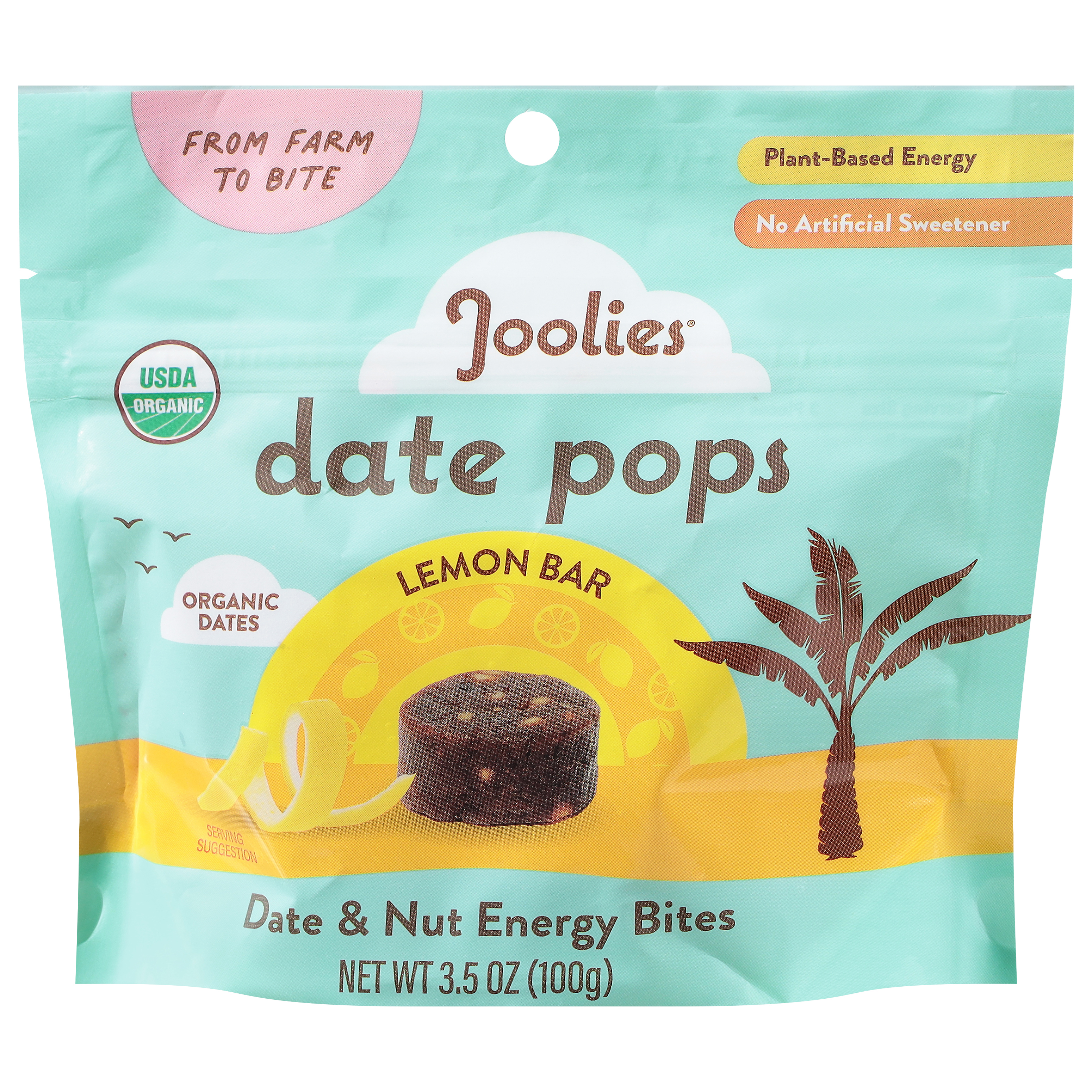 Joolies Lemon Bar Date Pops