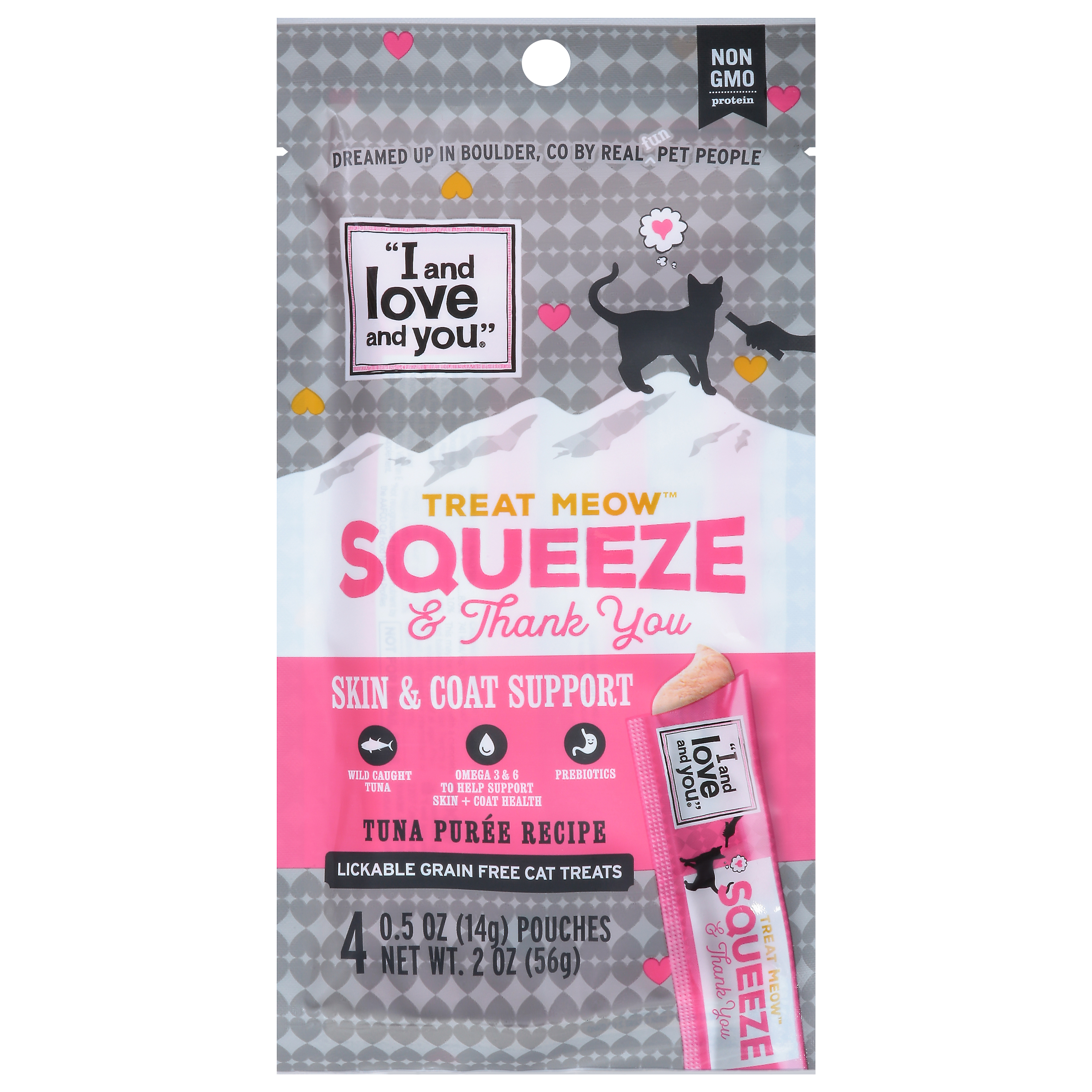 I and Love and You Treat Meow Tuna Puree Recipe Lickable Grain Free Cat Treats
