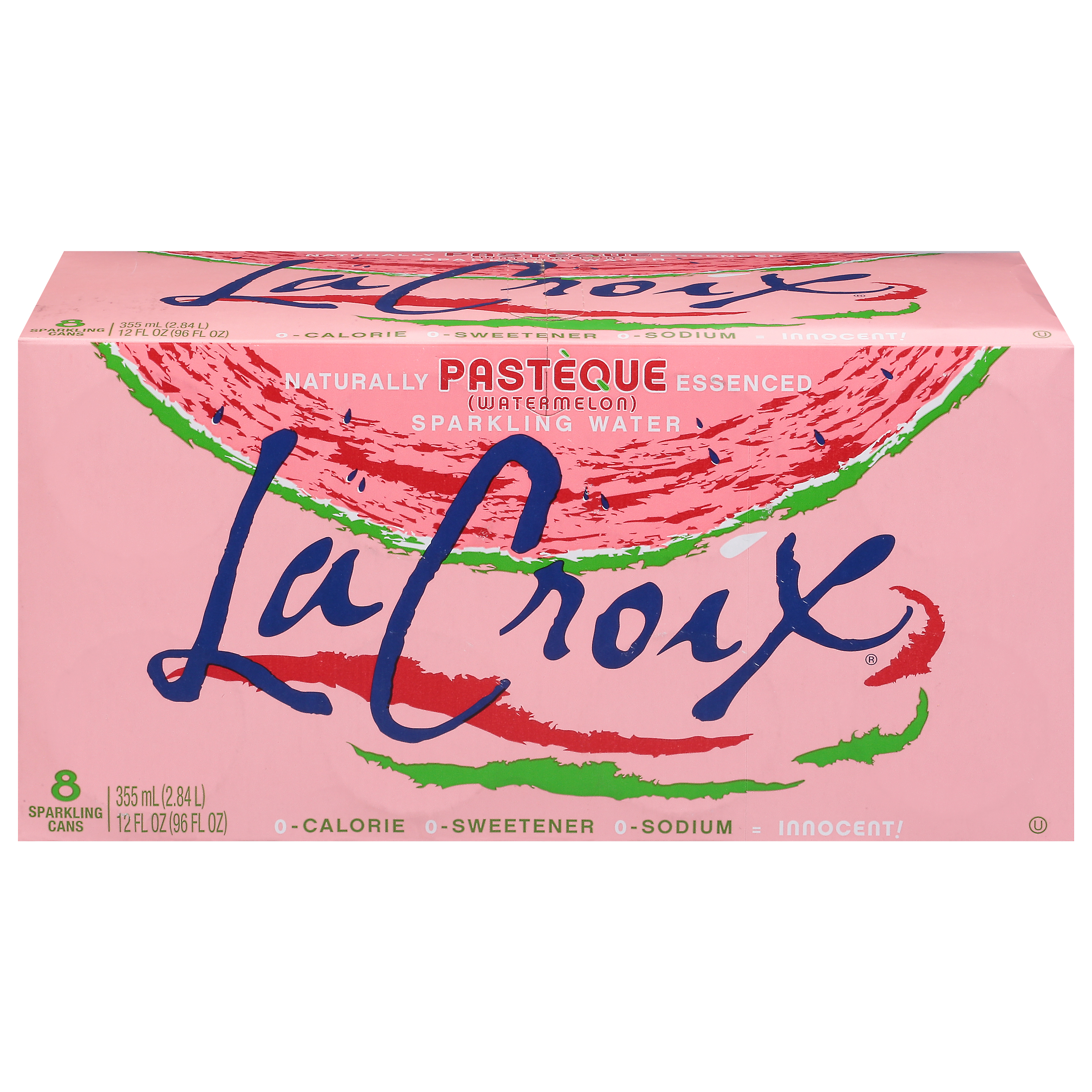 LaCroix Pasteque Watermelon Sparkling Water