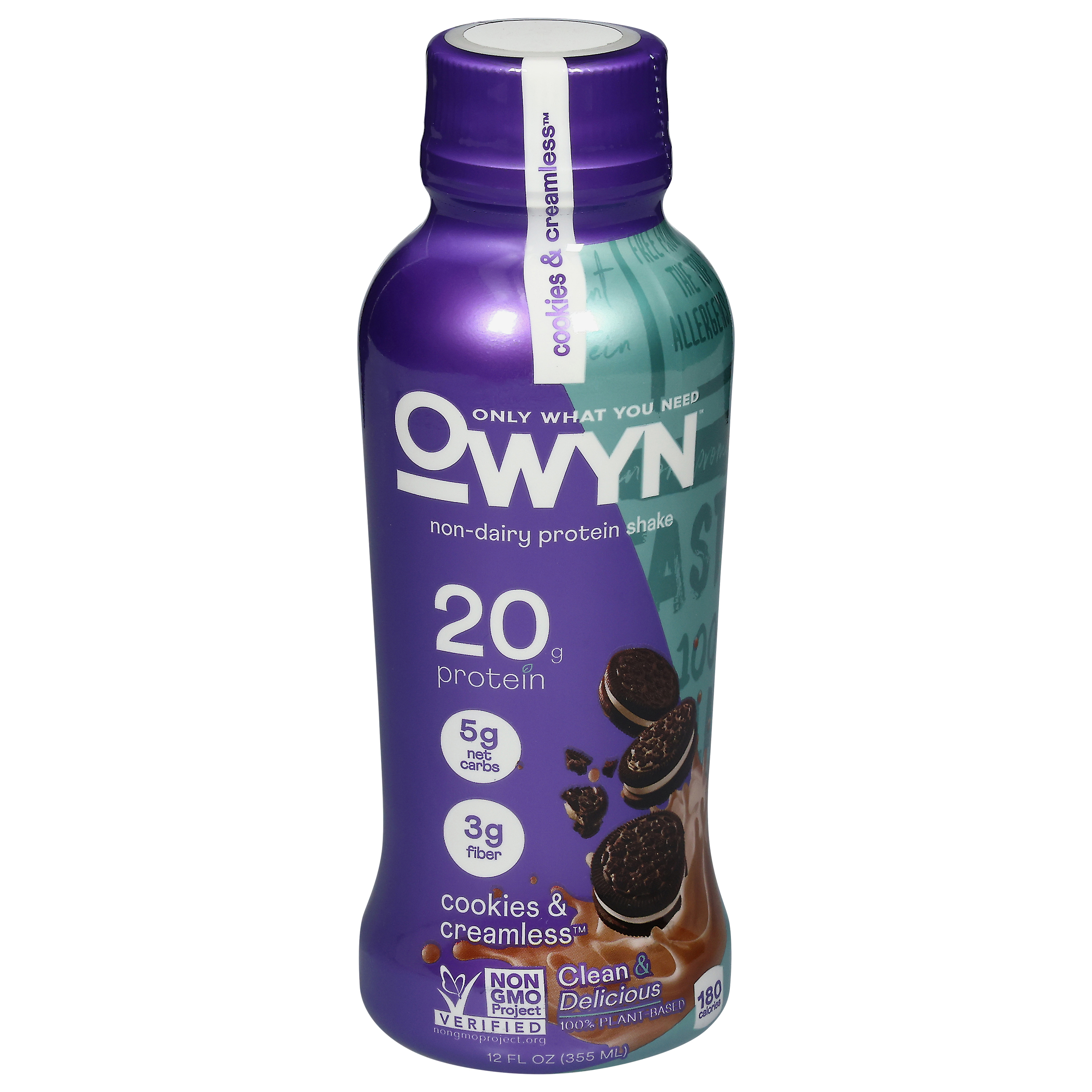 OWYN Non-Dairy Cookies & Creamless Protein Shake