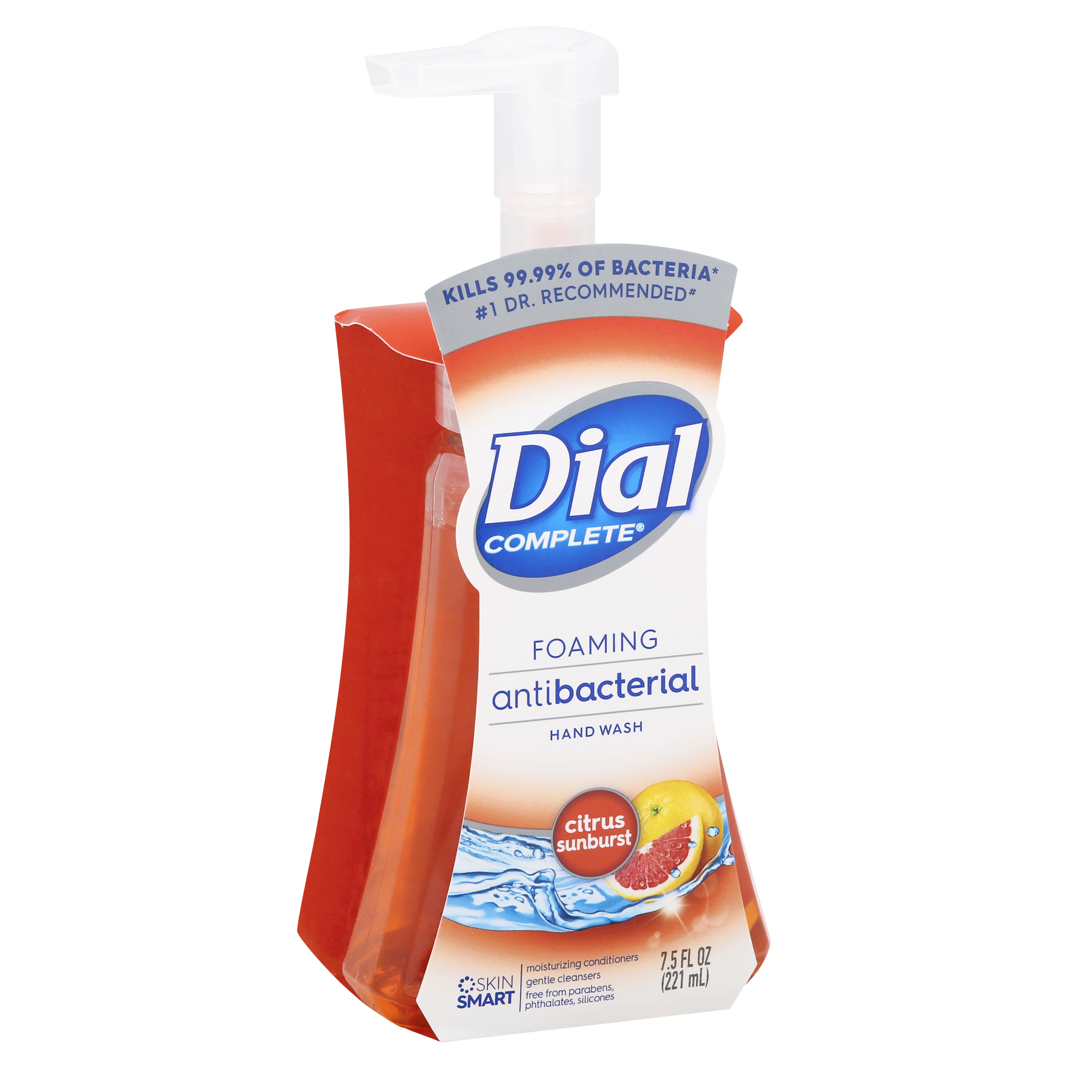 Dial Complete Citrus Sunburst Foaming Hand Wash 7.5 fl. oz. Pump