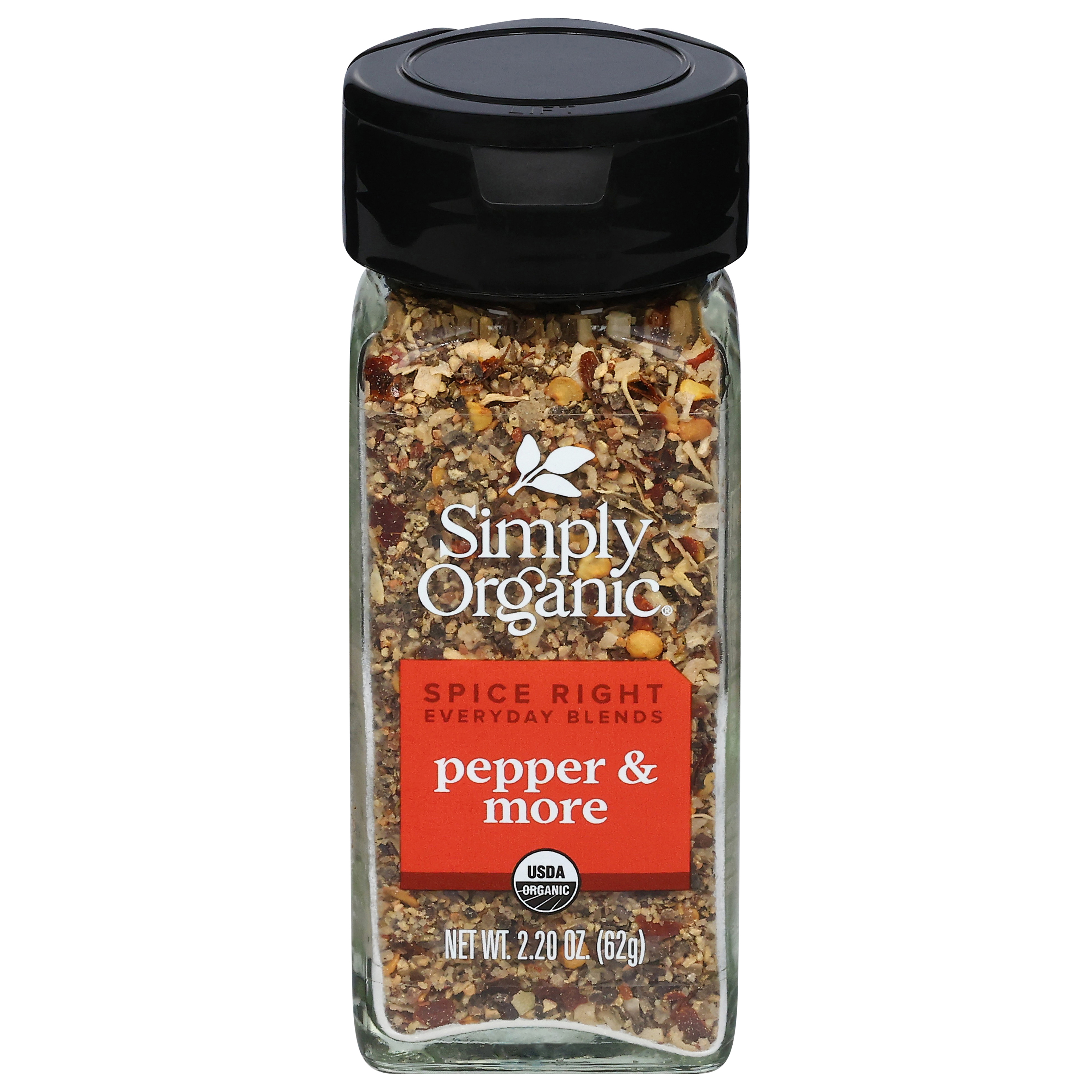 Simply Organic Spice Right Pepper & More Everyday Blends