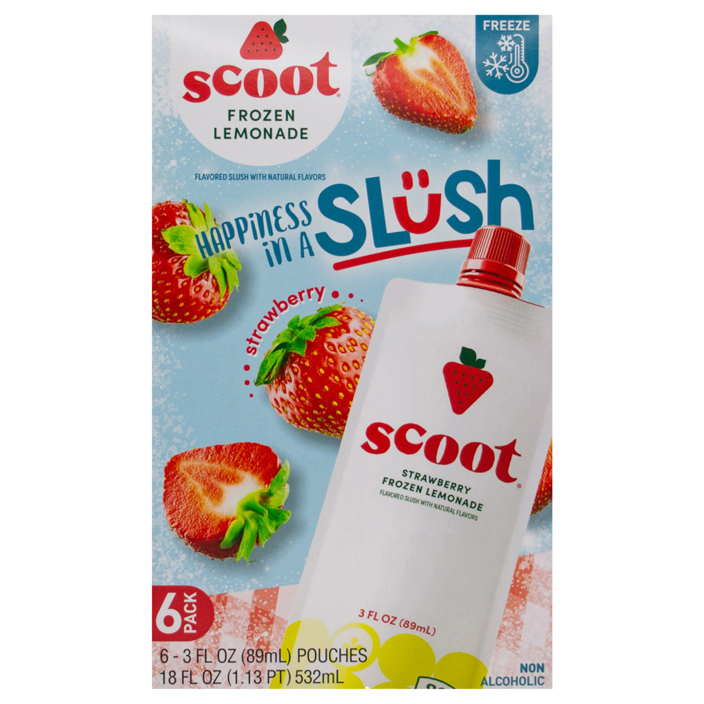 SCT 6 ct. Strawberry Pouch Pack