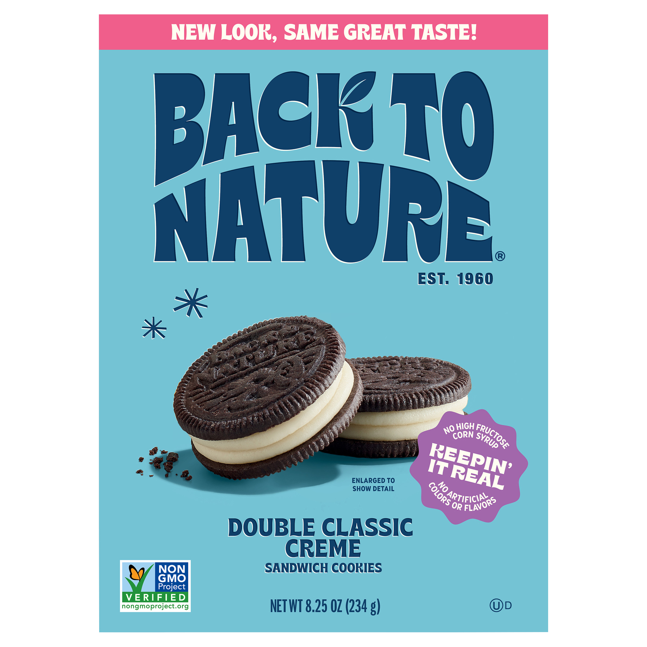 Back to Nature Double Classic Creme Sandwich Cookies