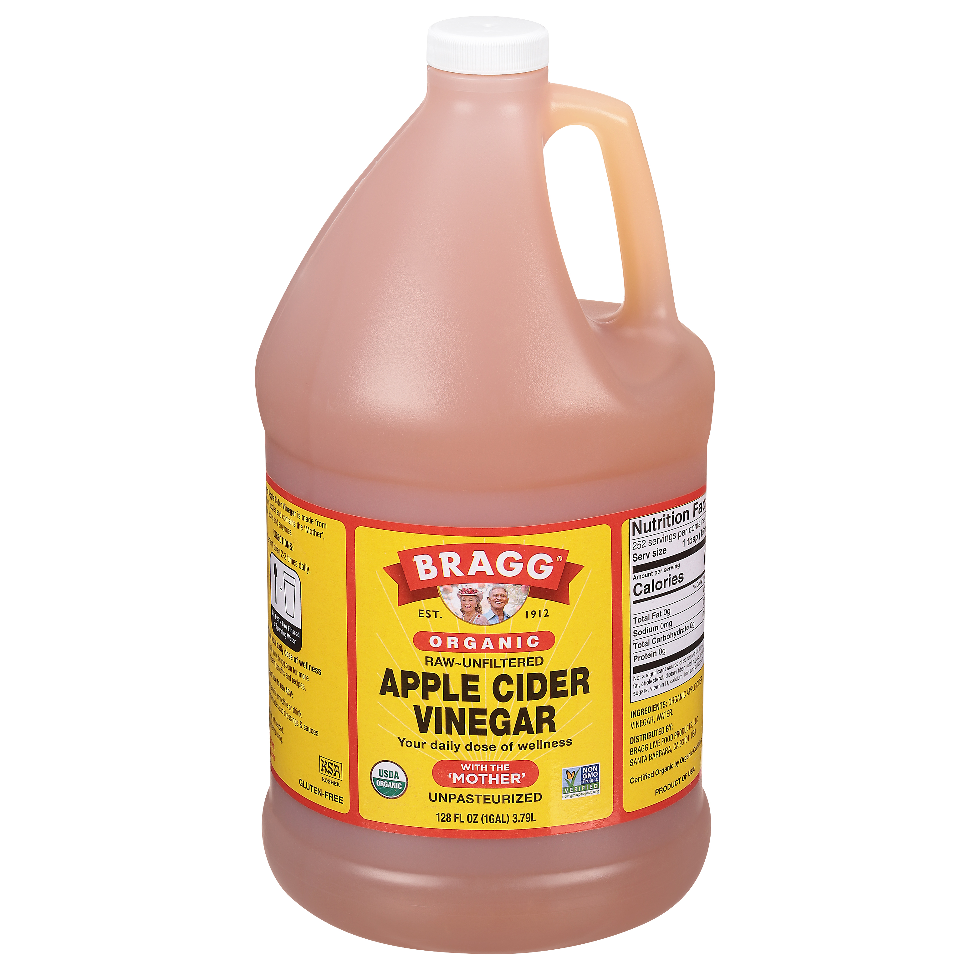 Bragg Organic Raw-Unfiltered Apple Cider Vinegar