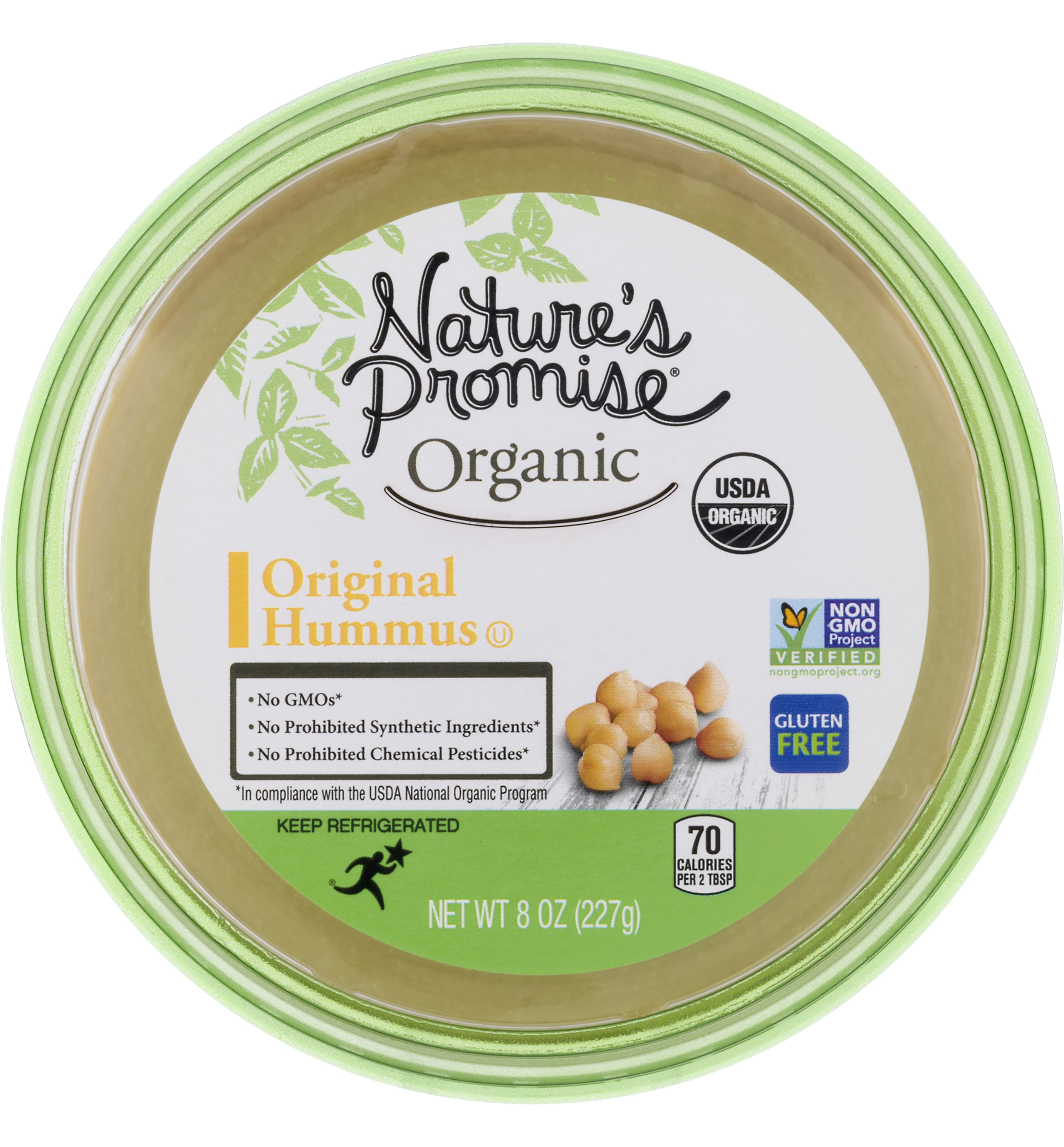 Nature's Promise Hummus, Organic, Original, Carton