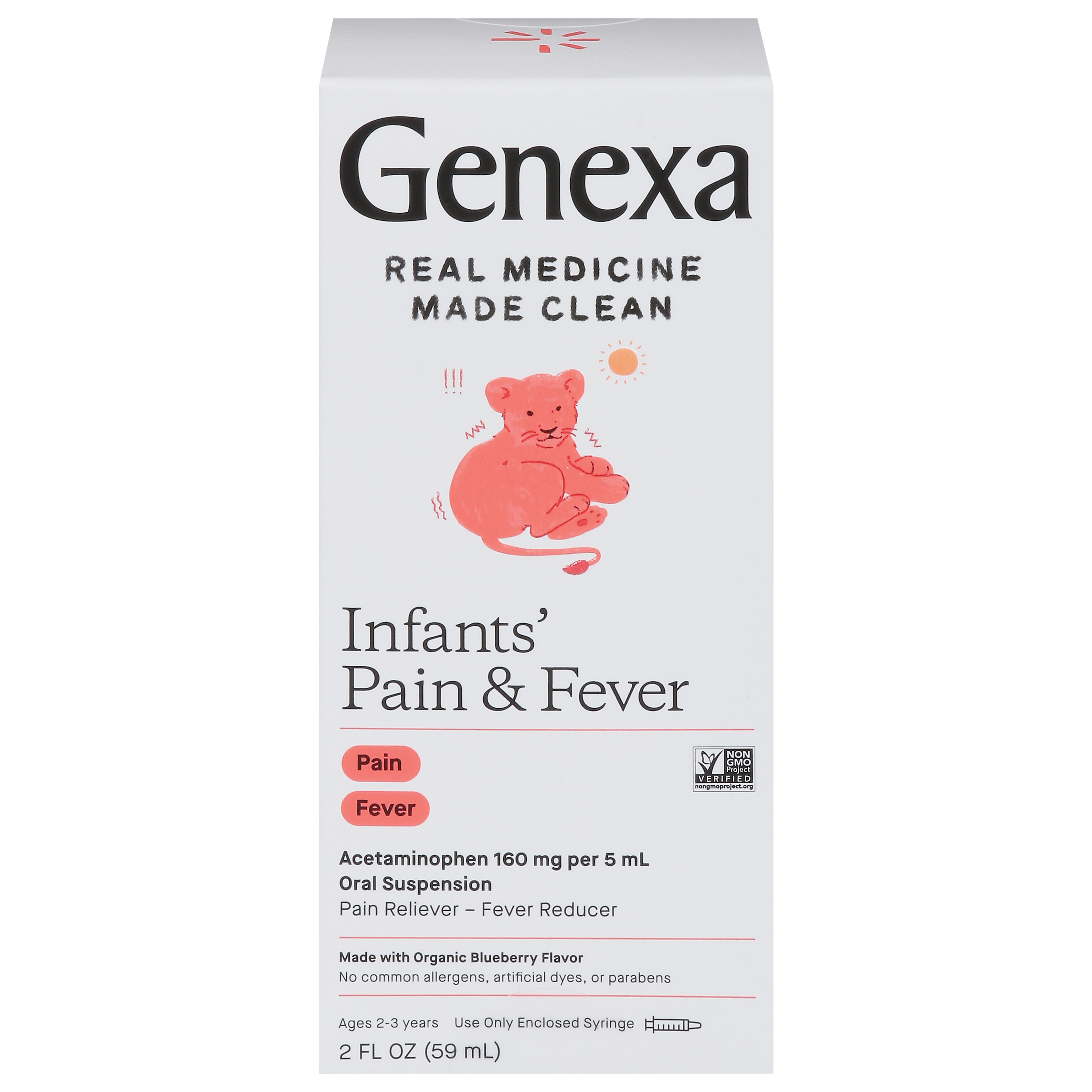 Genexa 160 mg Infant's Pain & Fever