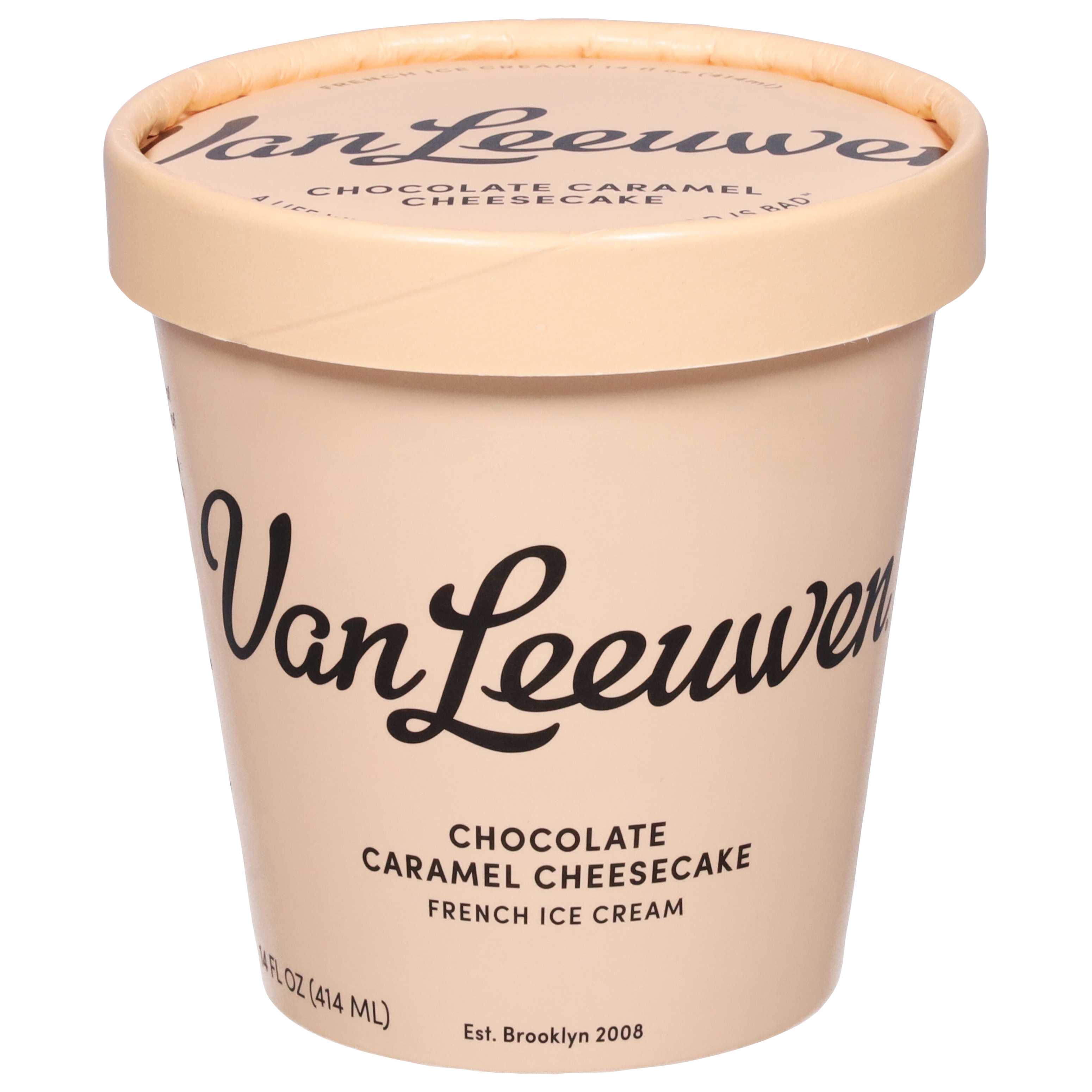 Van Leeuwen Chocolate Caramel Cheesecake French Ice Cream