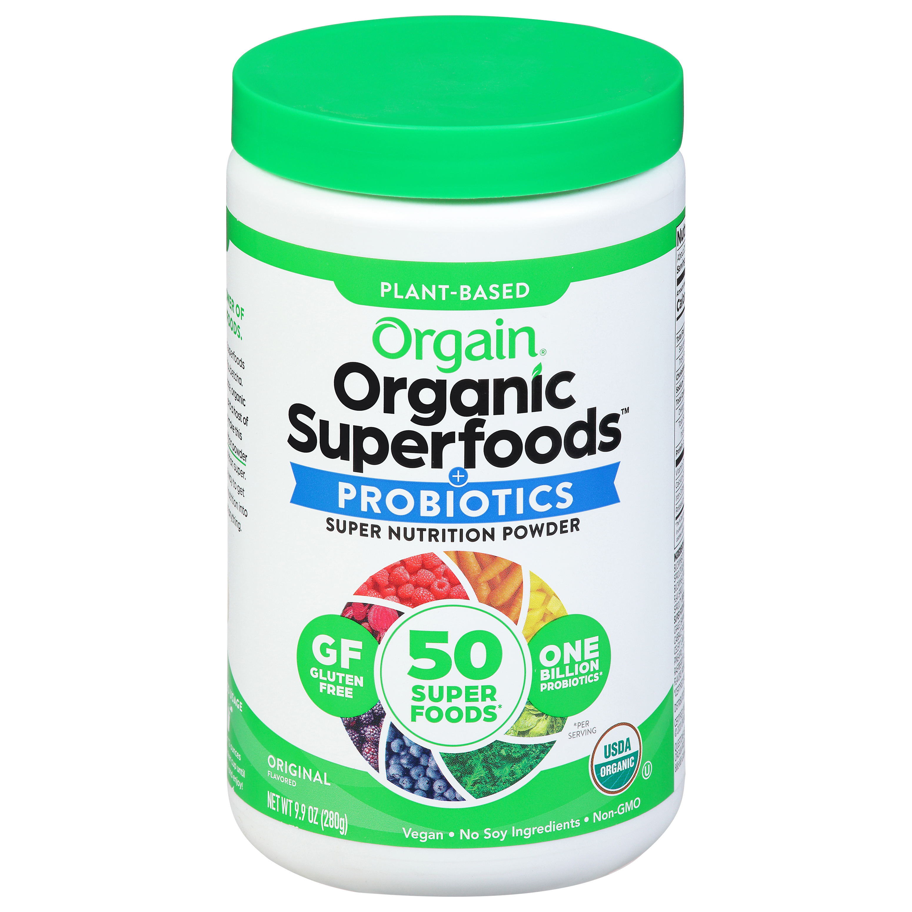 Orgain Organic Superfoods Probiotics Original Flavored Super Nutrition Powder