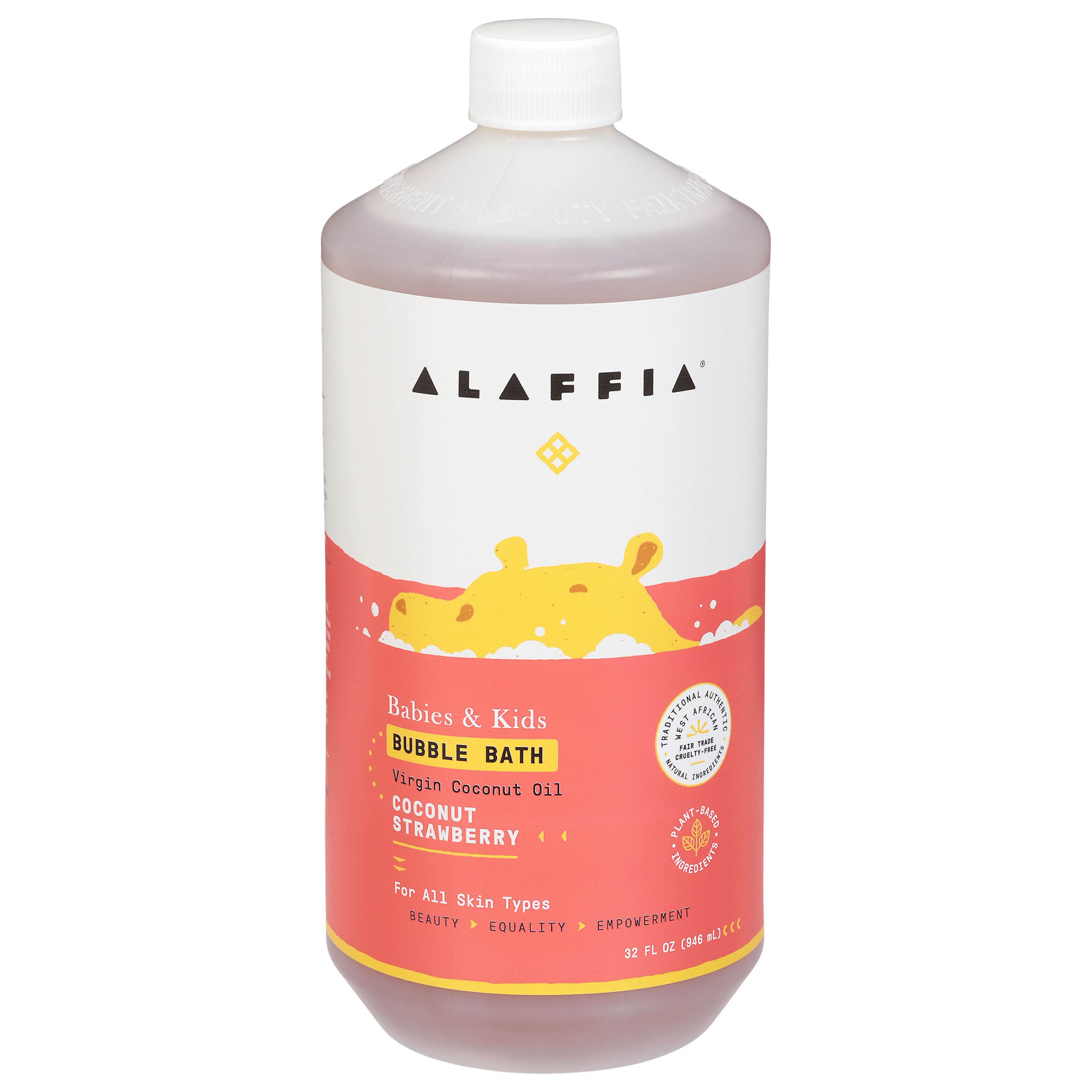 Alaffia Babies & Kids Coconut Strawberry Bubble Bath