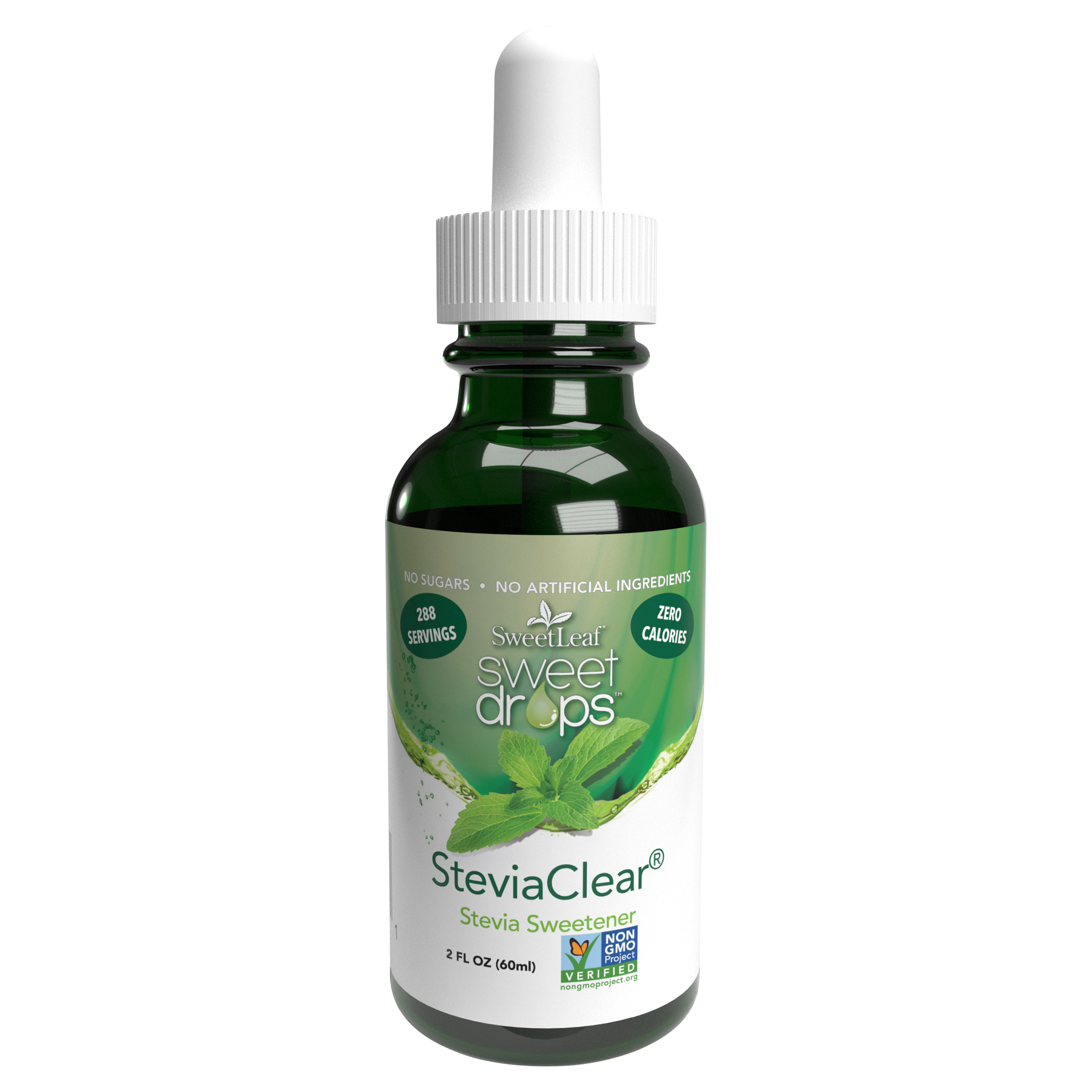 SweetLeaf Sweet Drops SteviaClear Stevia Sweetener