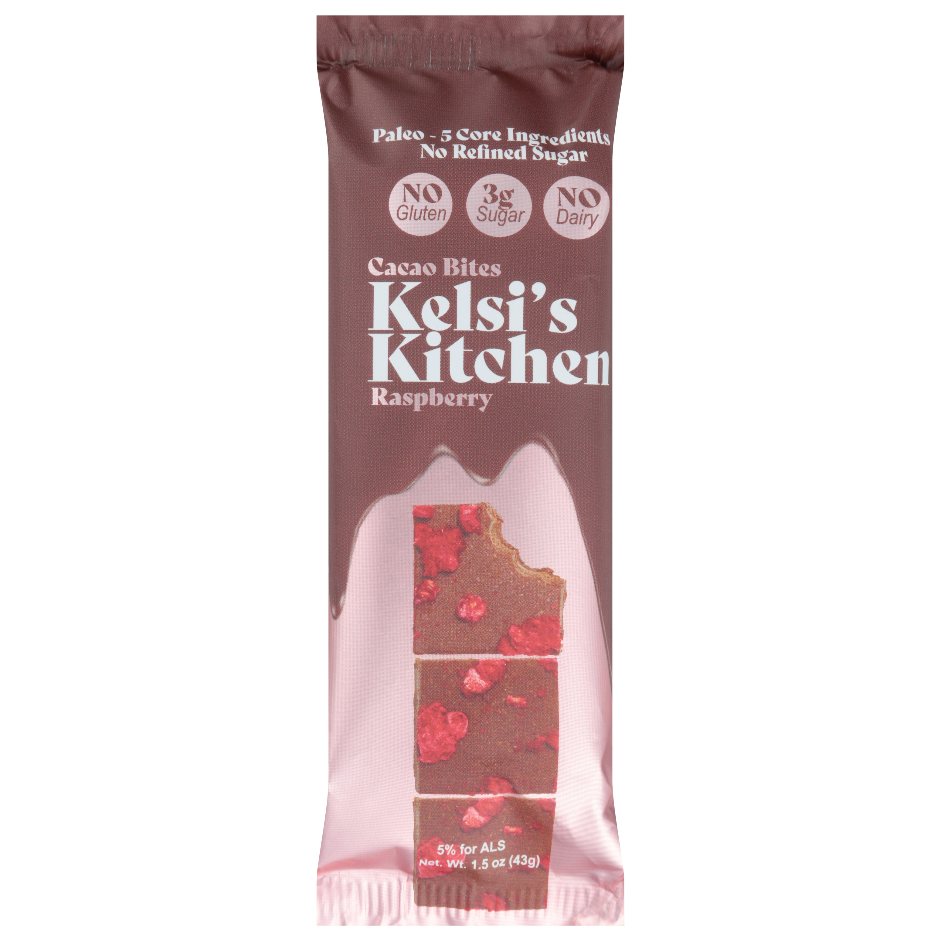 Kelsi's Kitchen Raspberry Cacao Bites