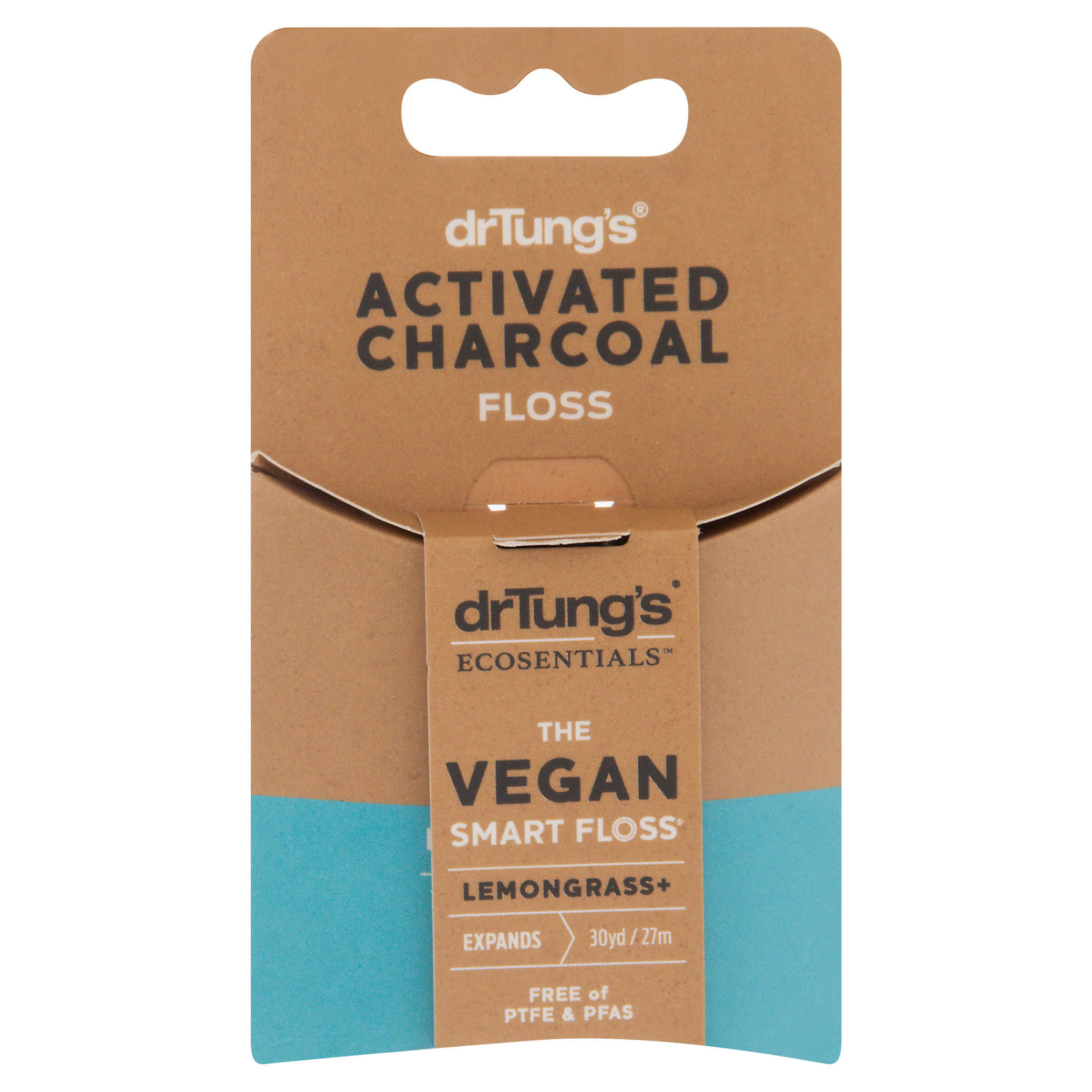 Dr Tung's Smart Floss Activated Charcoal Lemongrass+ Floss