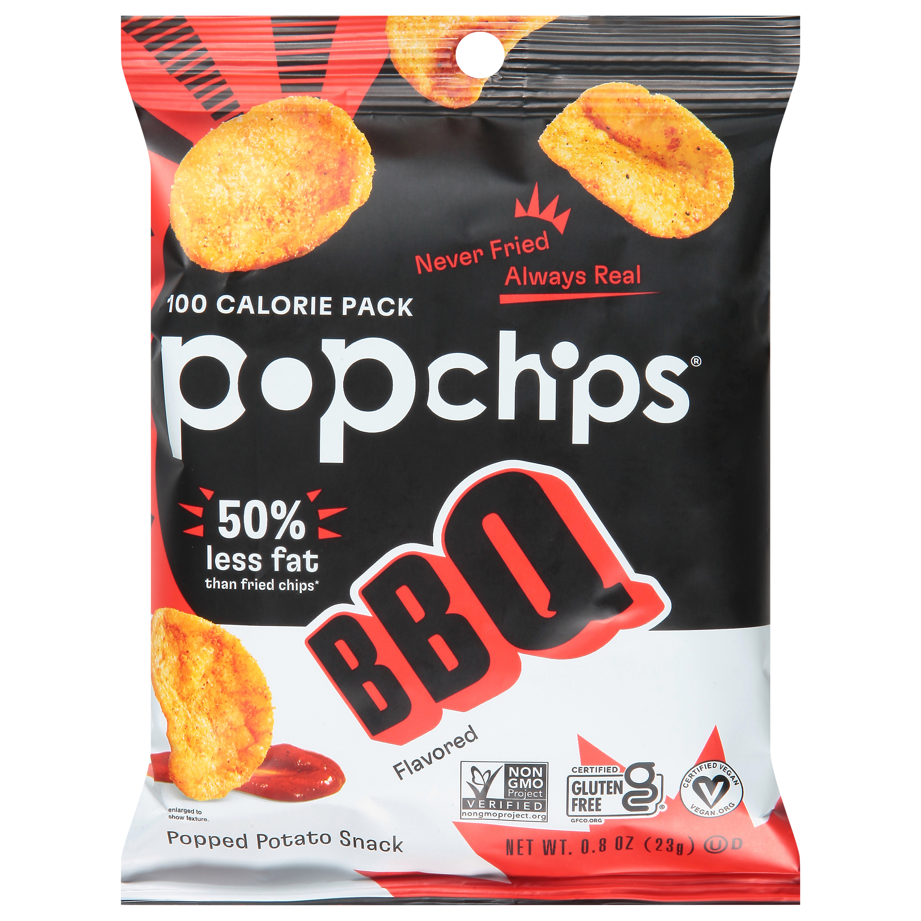 Popchips BBQ Flavored Popped Potato Snack