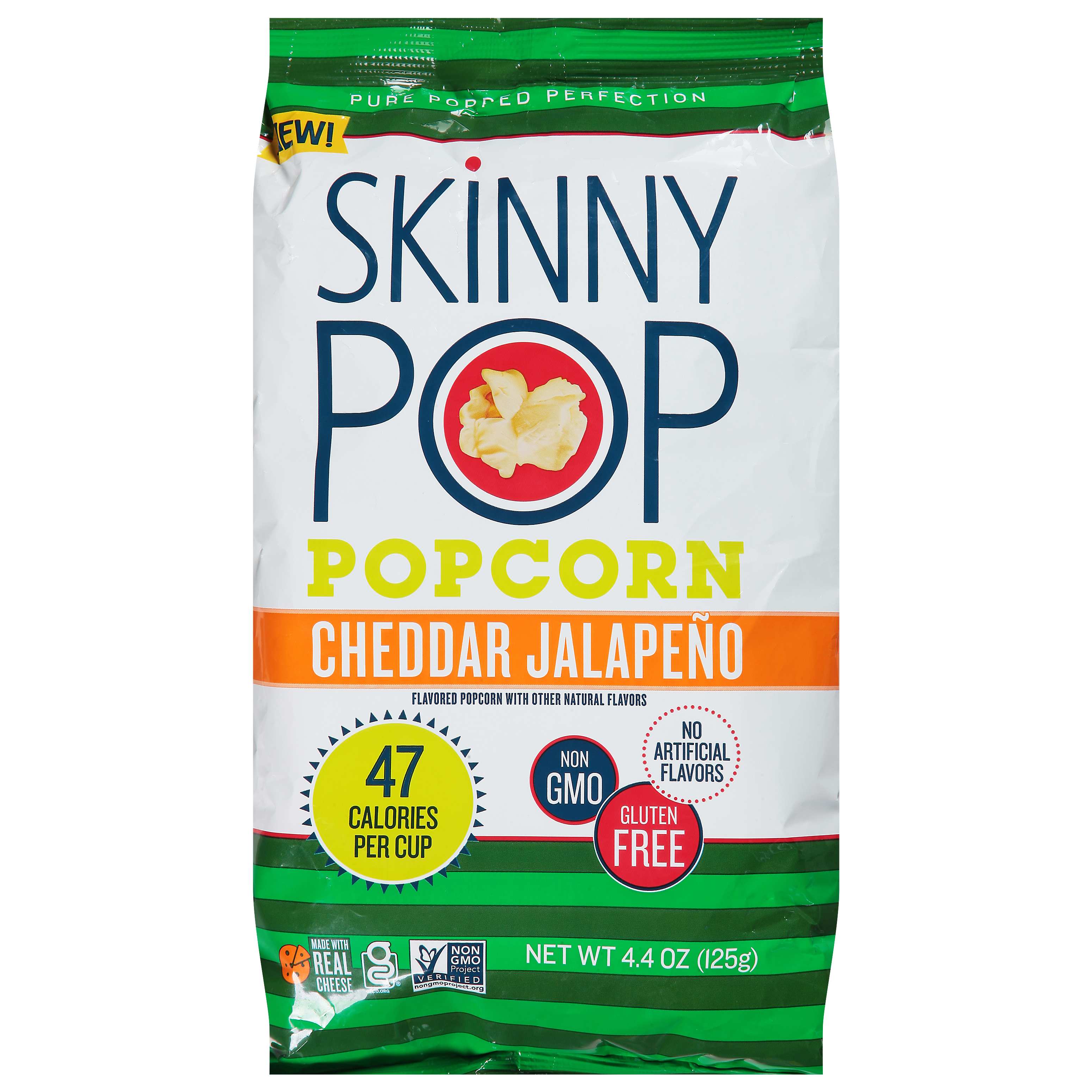 SkinnyPop Cheddar Jalapeno Popcorn