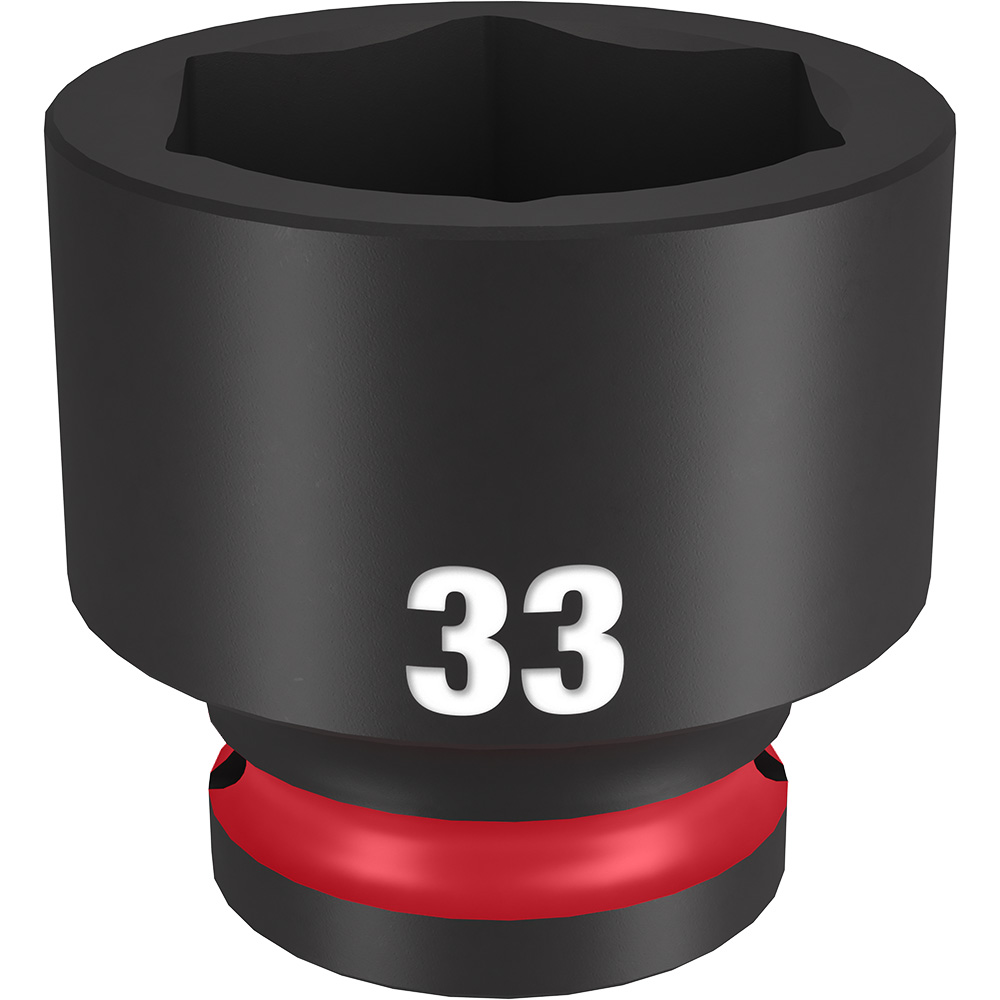 SHOCKWAVE Impact Duty 1/2" Drive 33MM Standard 6 Point Socket