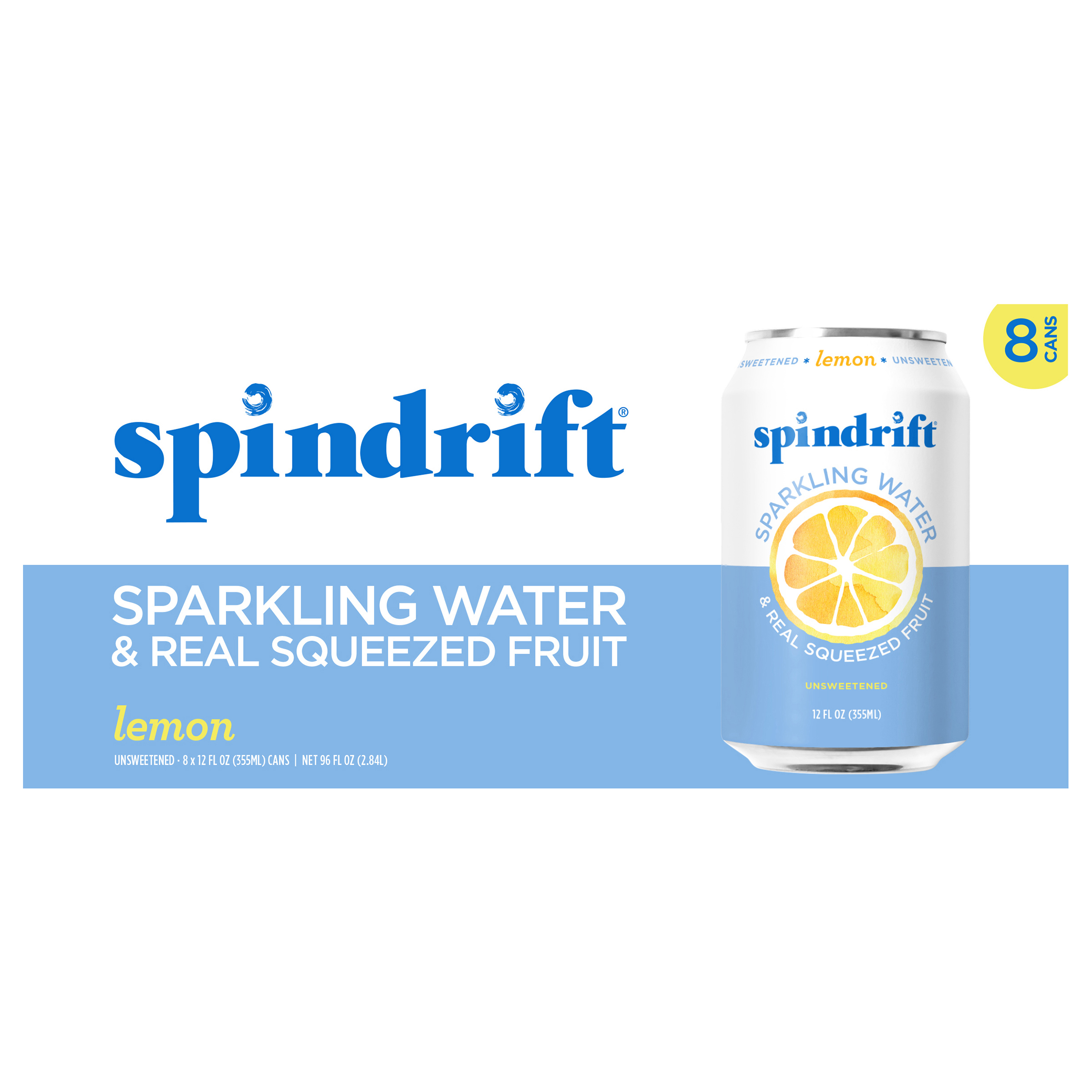 12 oz. Lemon Sparkling Water