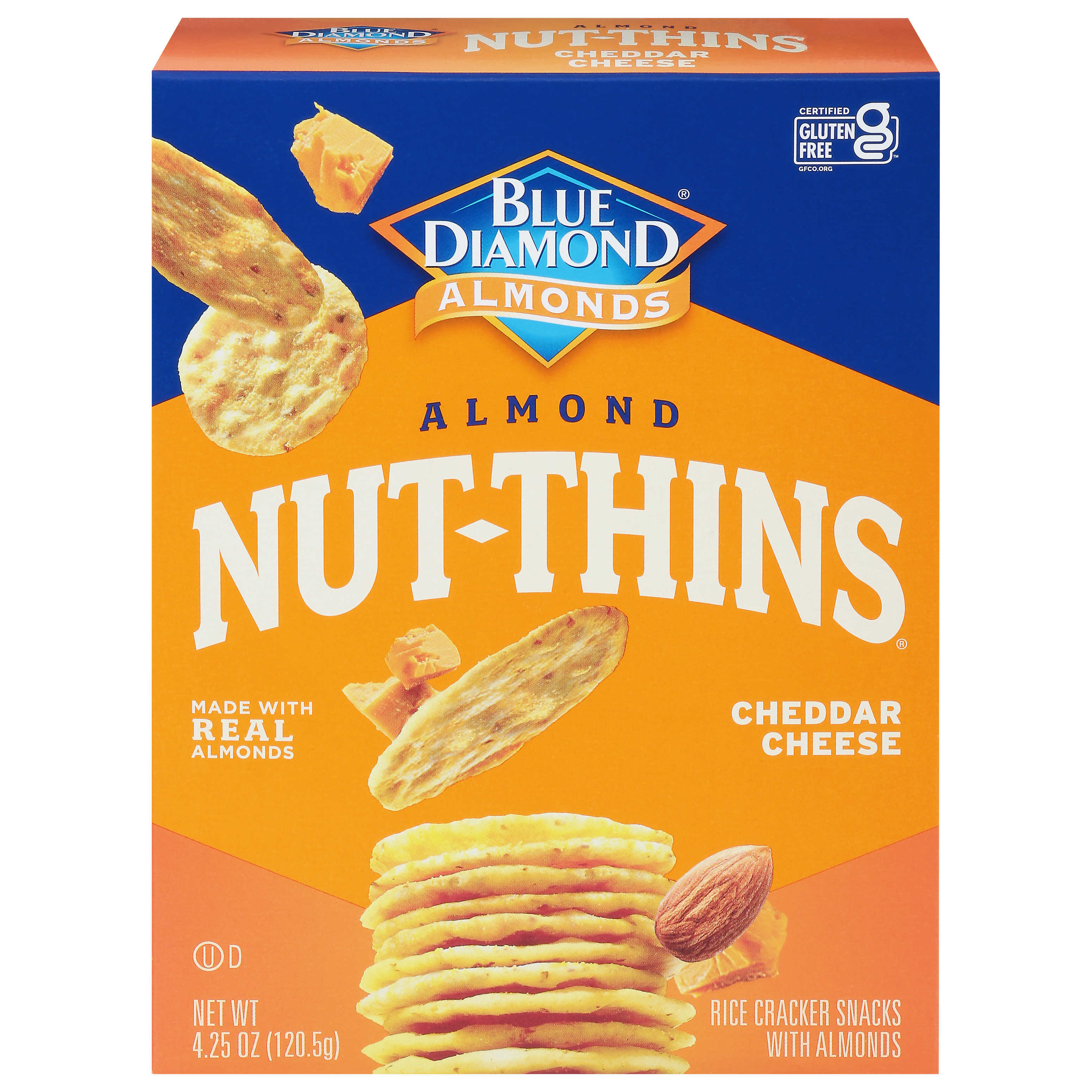 Blue Diamond Nut-Thins Cheddar Cheese Crackers