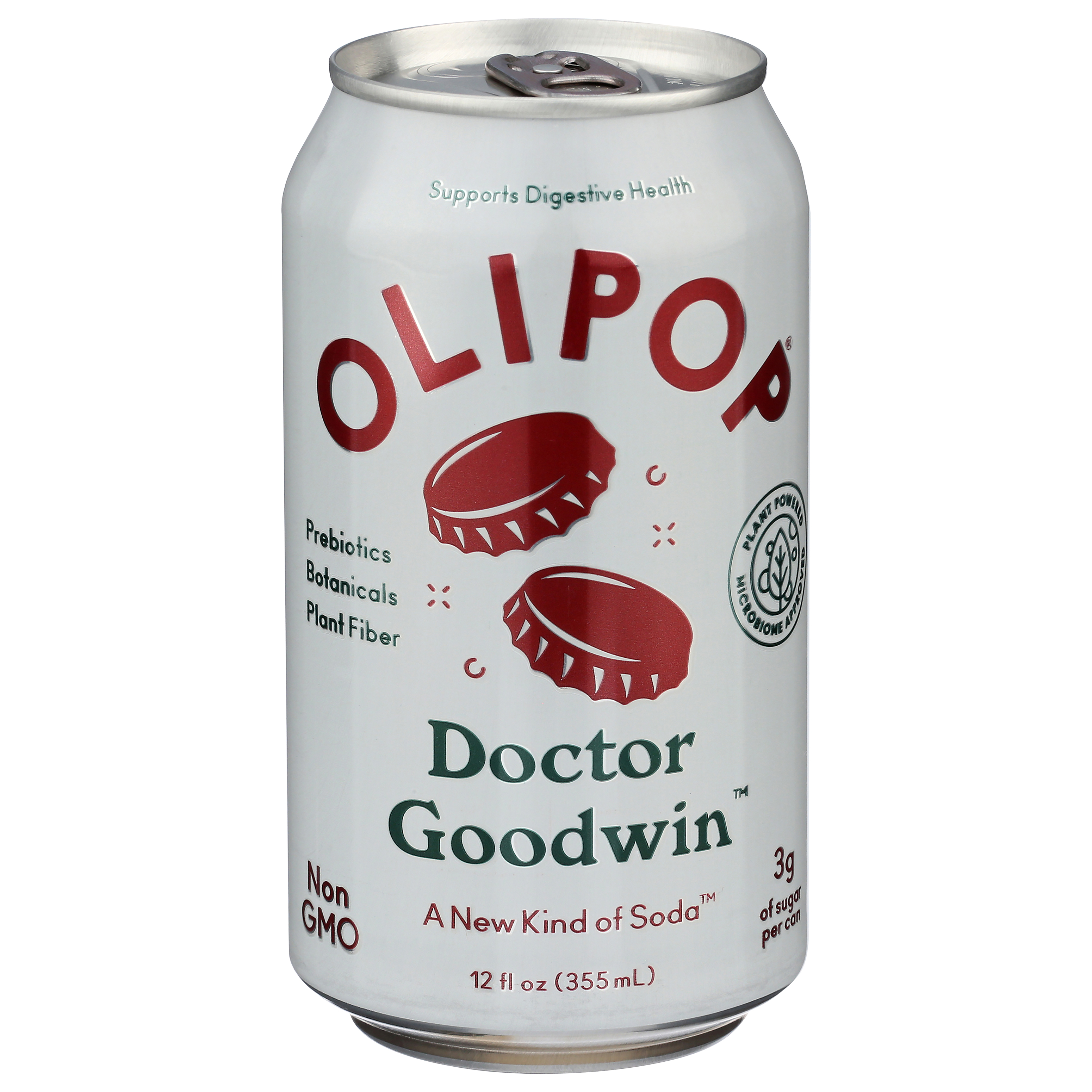 OLIPOP Doctor Goodwin, A New Kind of Soda