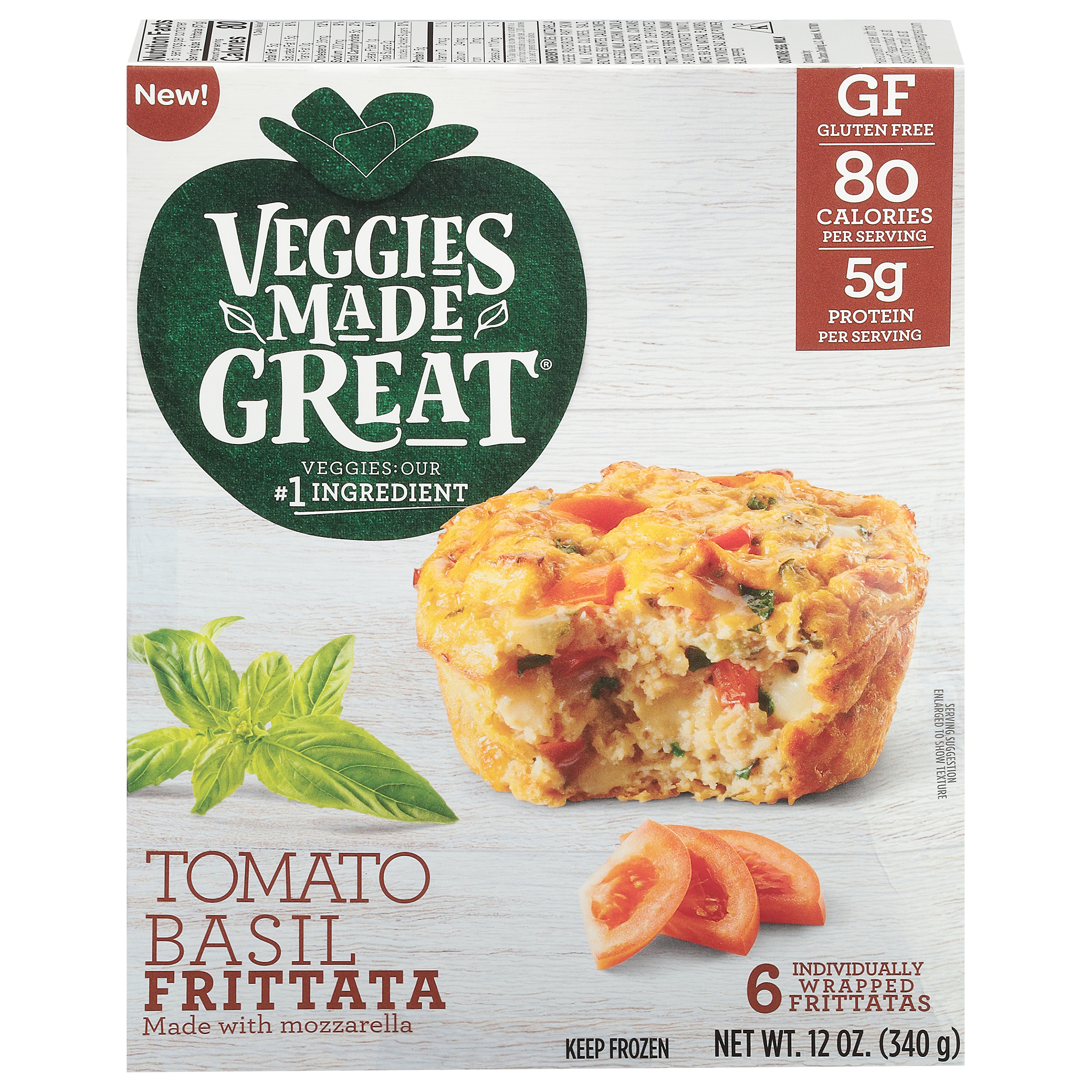 Veggies Made Great Tomato Basil Frittata