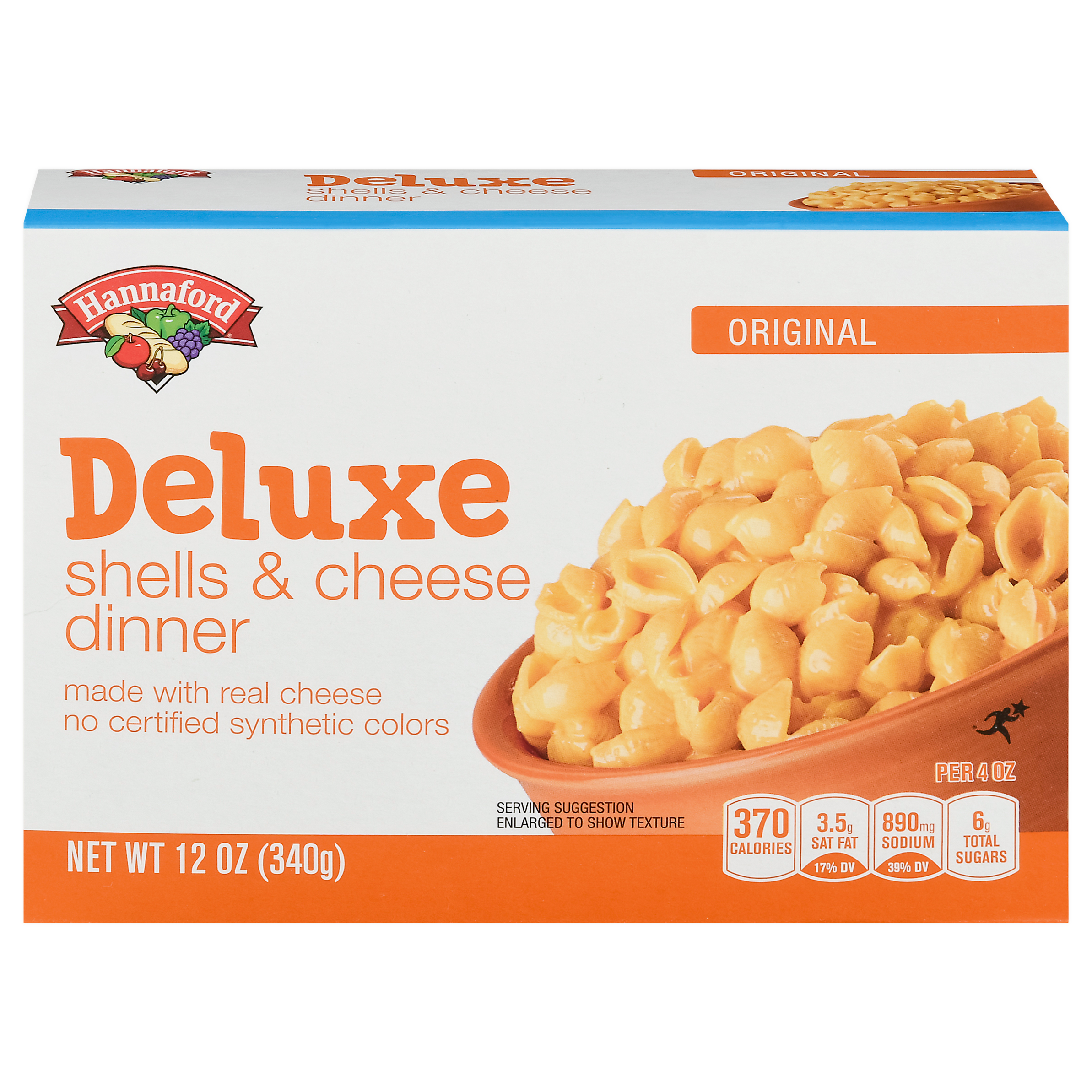 Hannaford Deluxe Original Shells & Cheese Dinner 12 oz