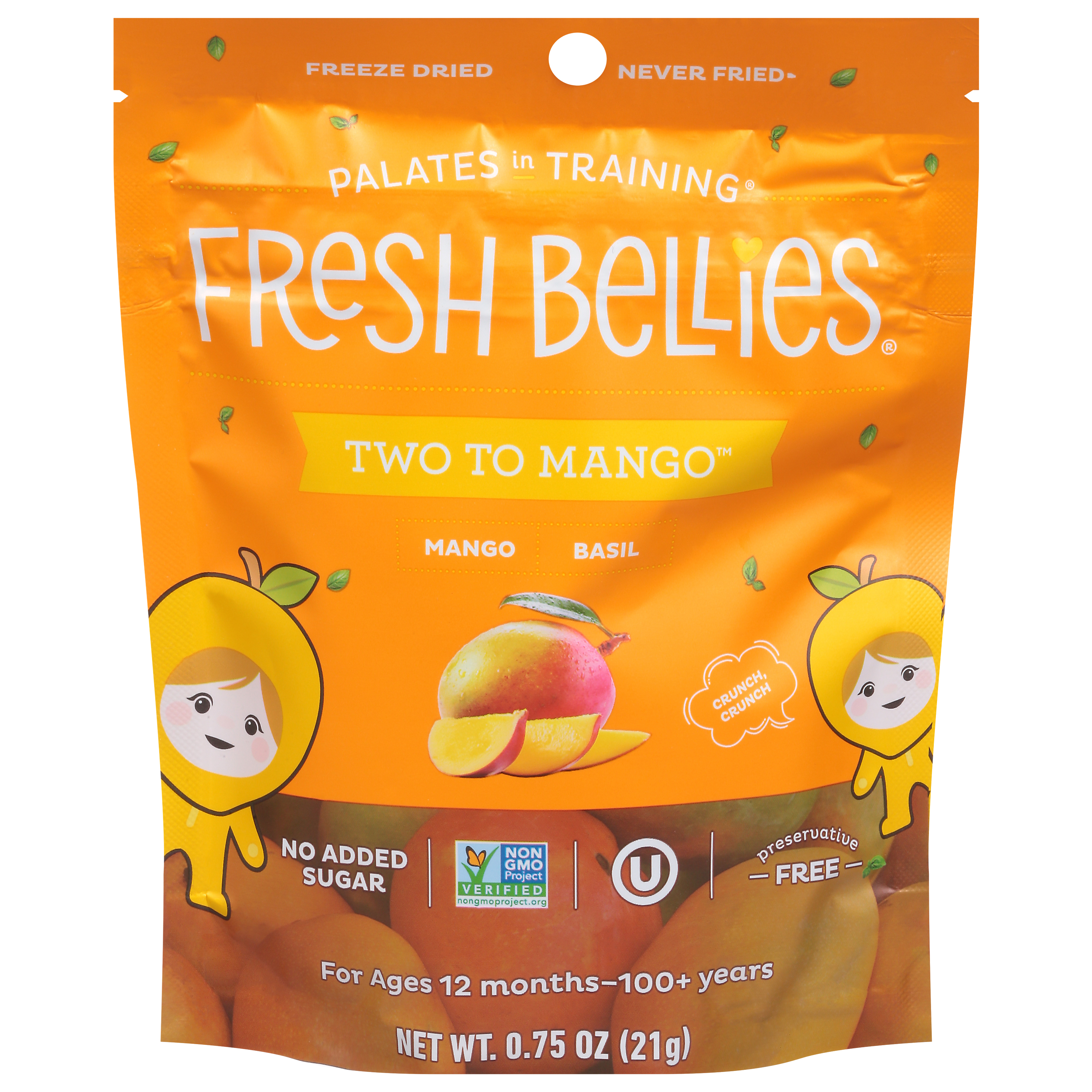 Fresh Bellies Two To Mango Snack Toddler