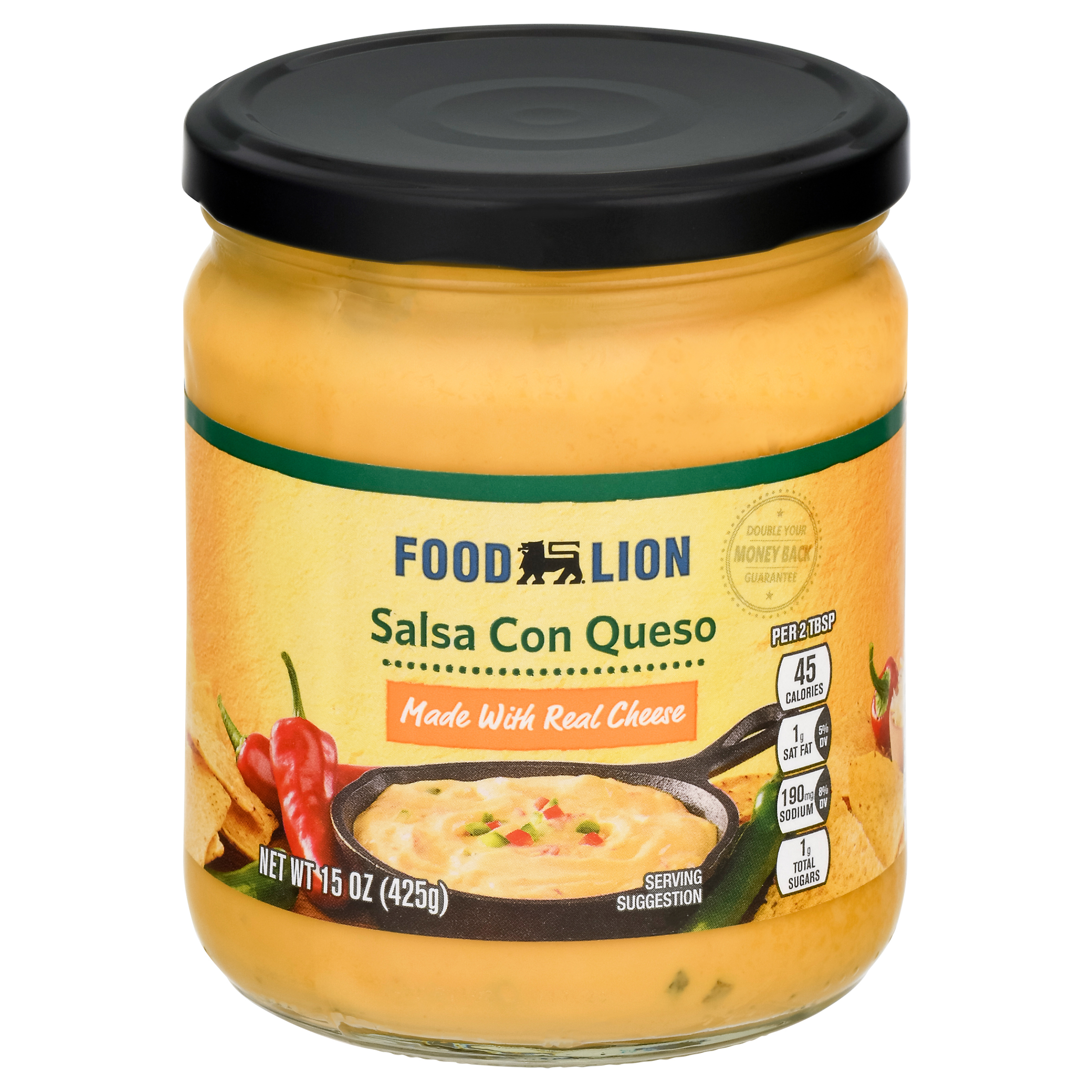 Food Lion Salsa Con Queso 15 oz