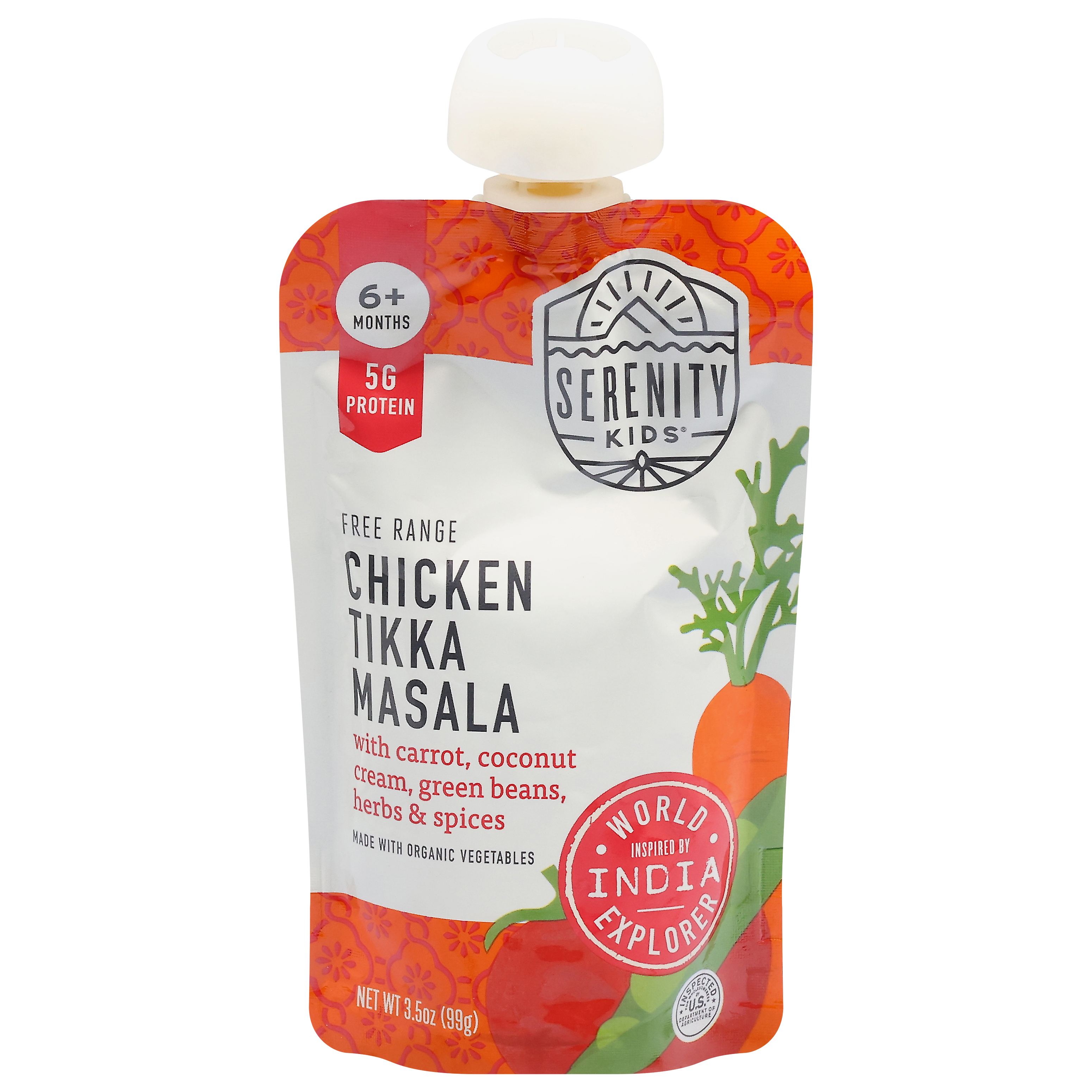 Serenity Kids 6+ Months Chicken Tikka Masala