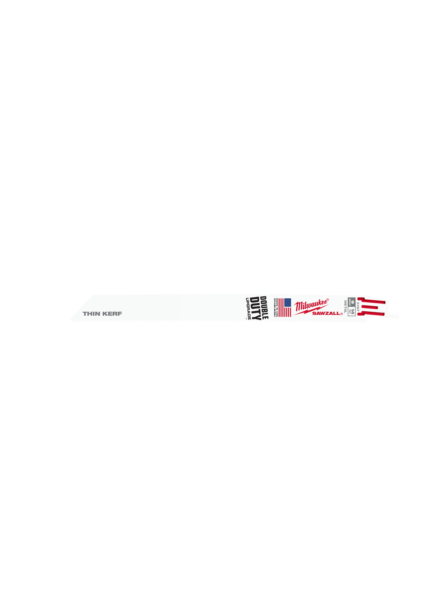 9" 14 TPI   SAWZALL Blades (Bulk - 100 Pk)