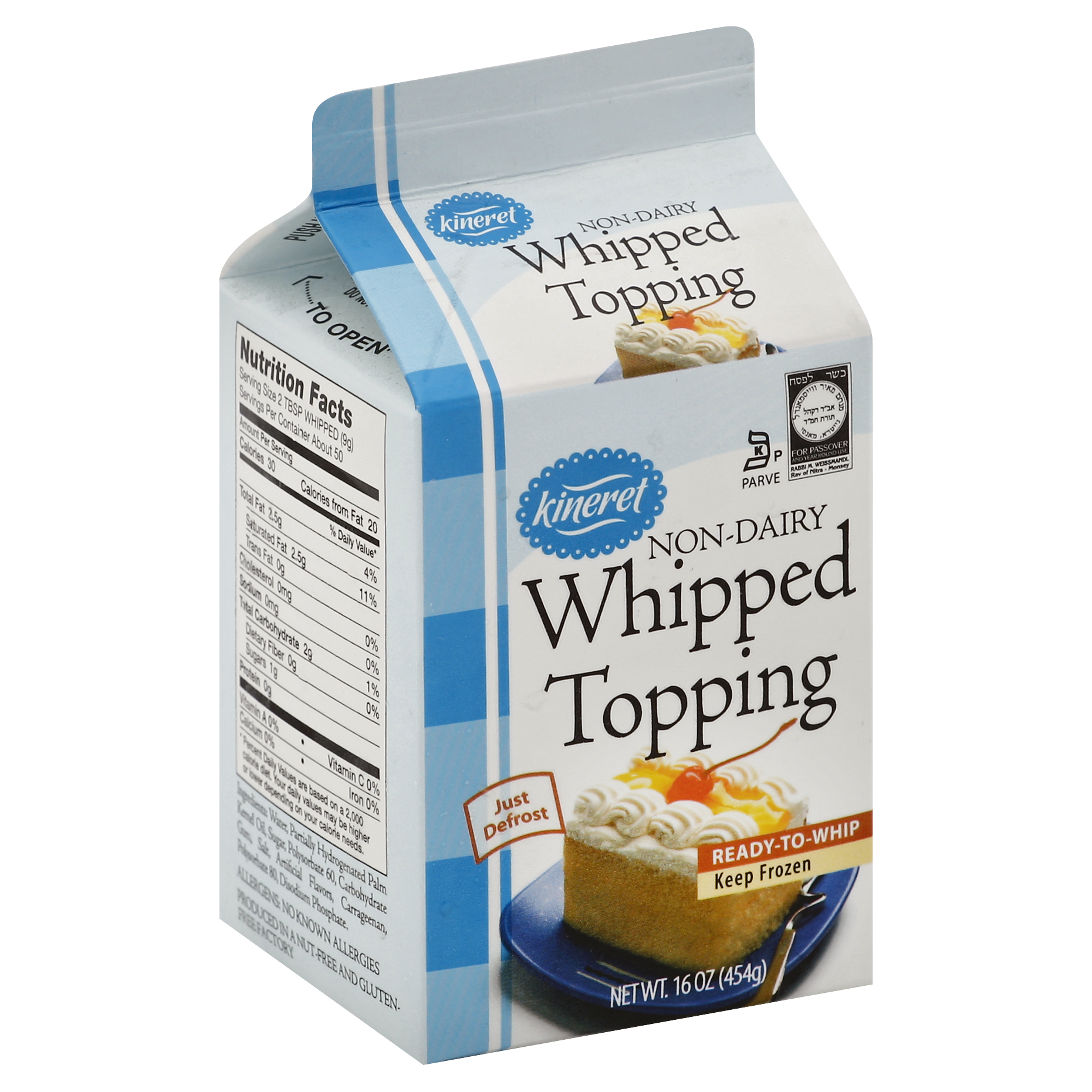 Kineret Whipped Topping