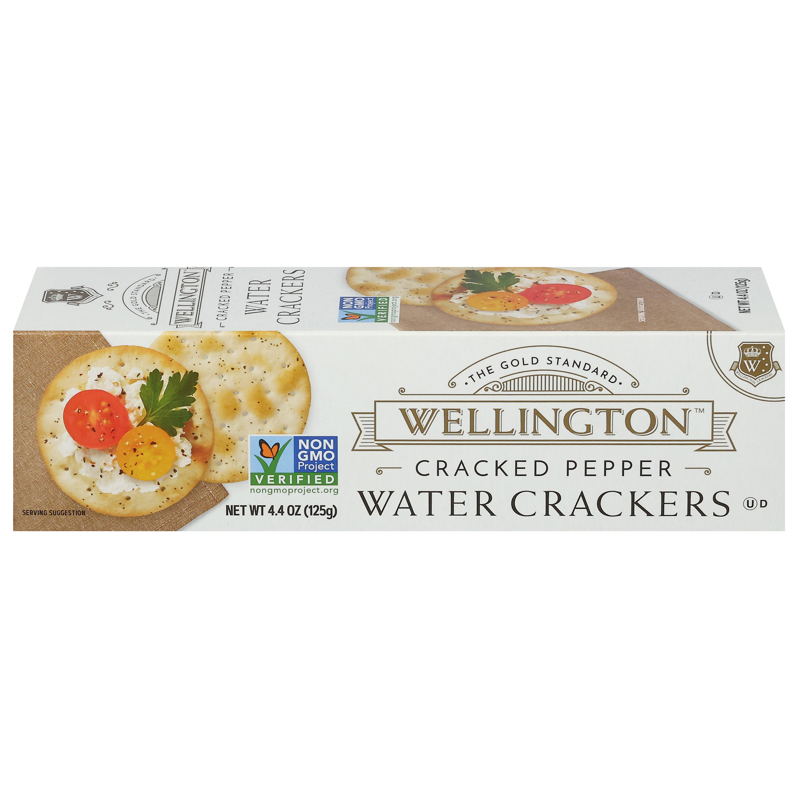 Wellington Cracked Pepper Water Crackers