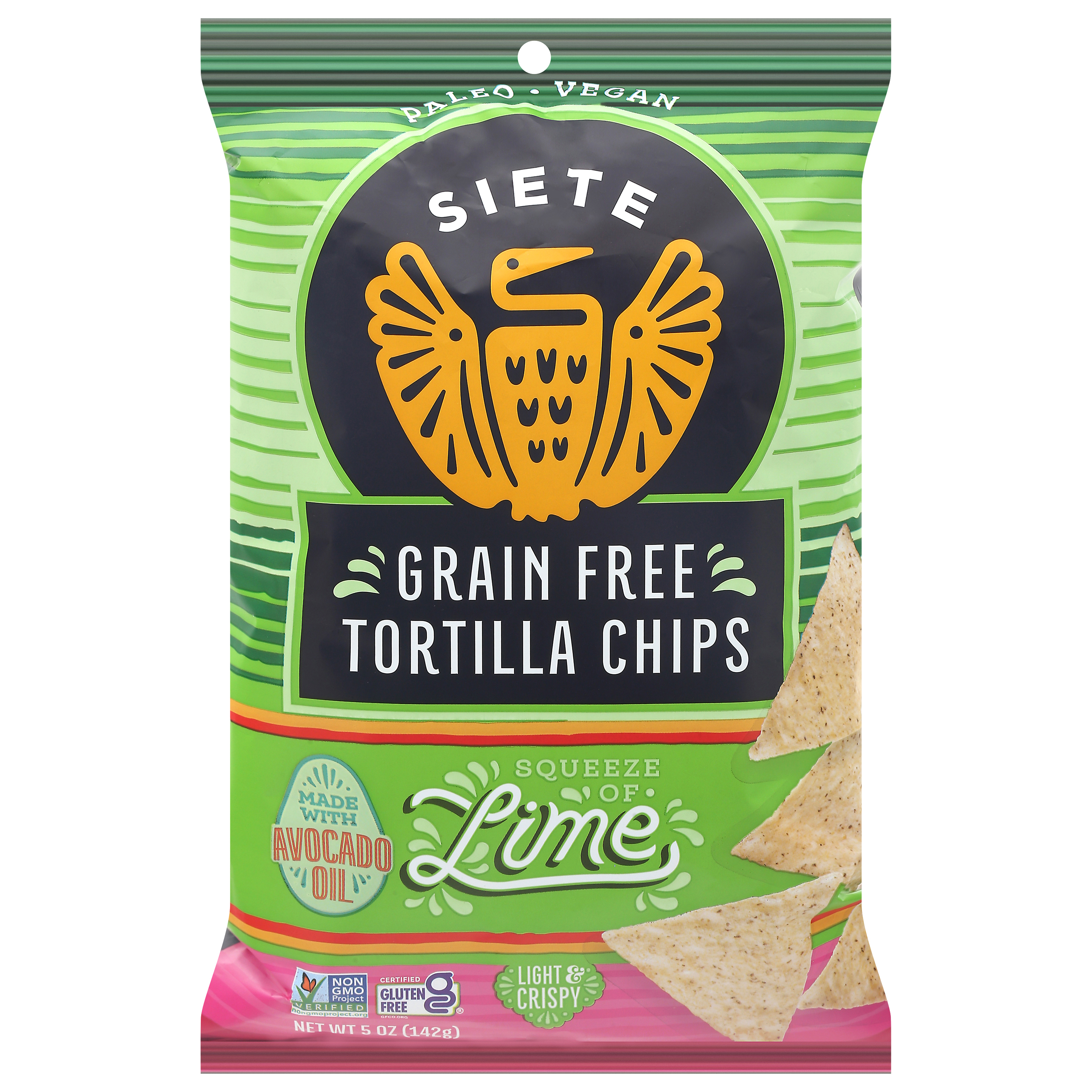 Siete Grain Free Squeeze of Lime Tortilla Chips