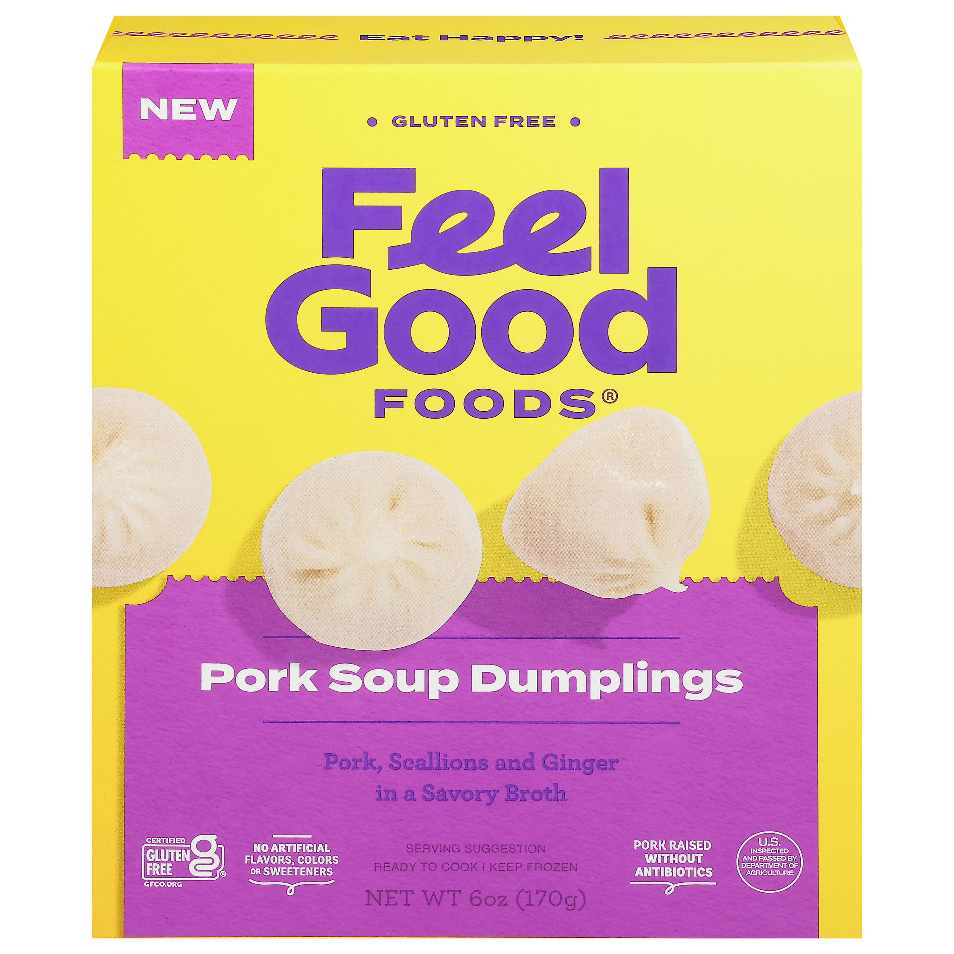 Feel Good Foods Gluten Free Pork Soup Dumplings