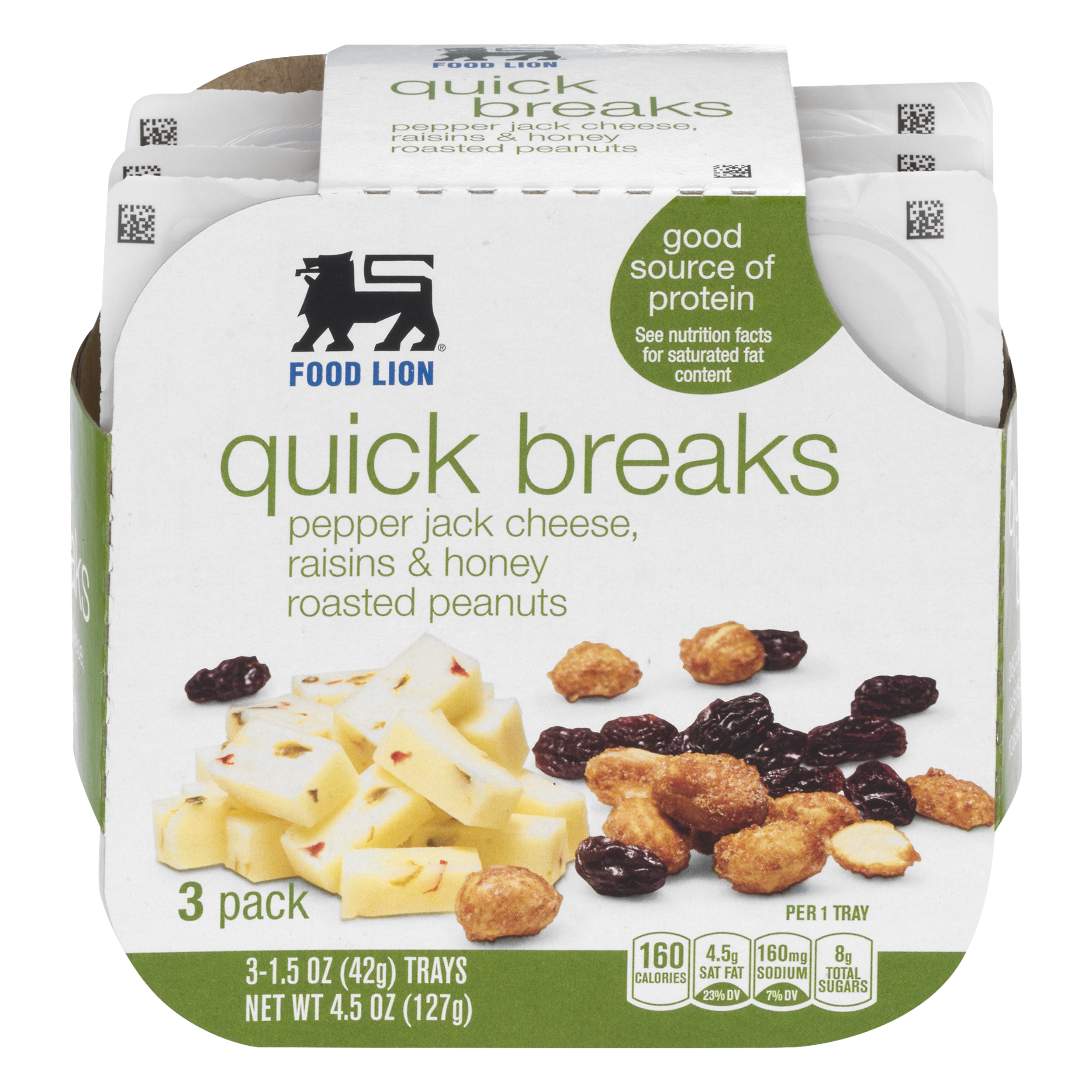 Food Lion Quick Breaks 3 Pack Snack Kit 3 Ea Sleeve
