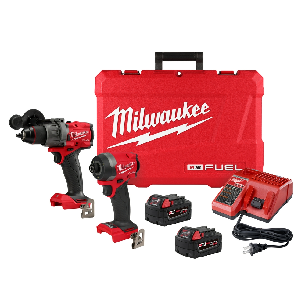 MIL 3697-22 2-TOOL COMBO KIT HAMMER DRILL & IMPACT DRIVER