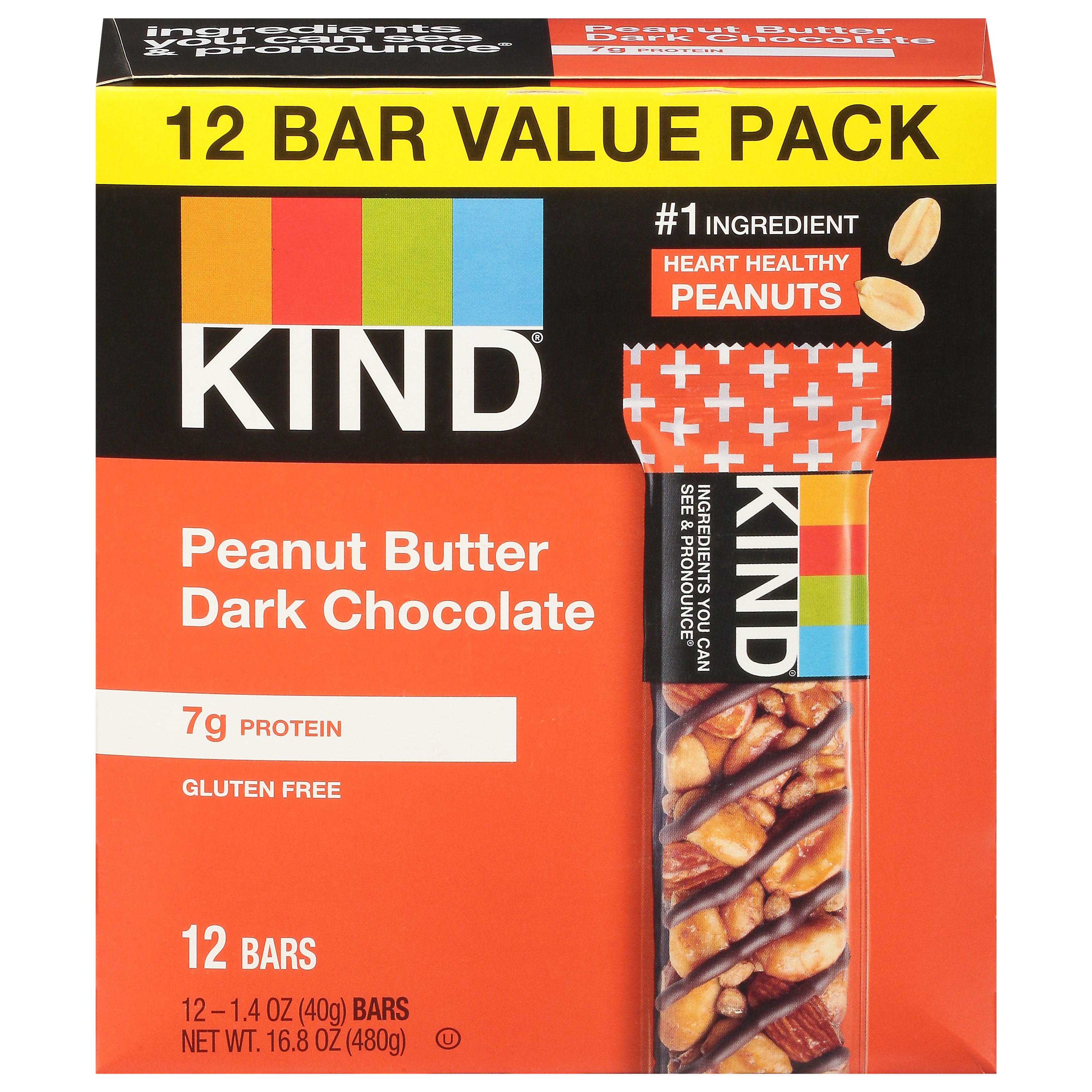 Kind Peanut Butter Dark Chocolate Bars Value Pack
