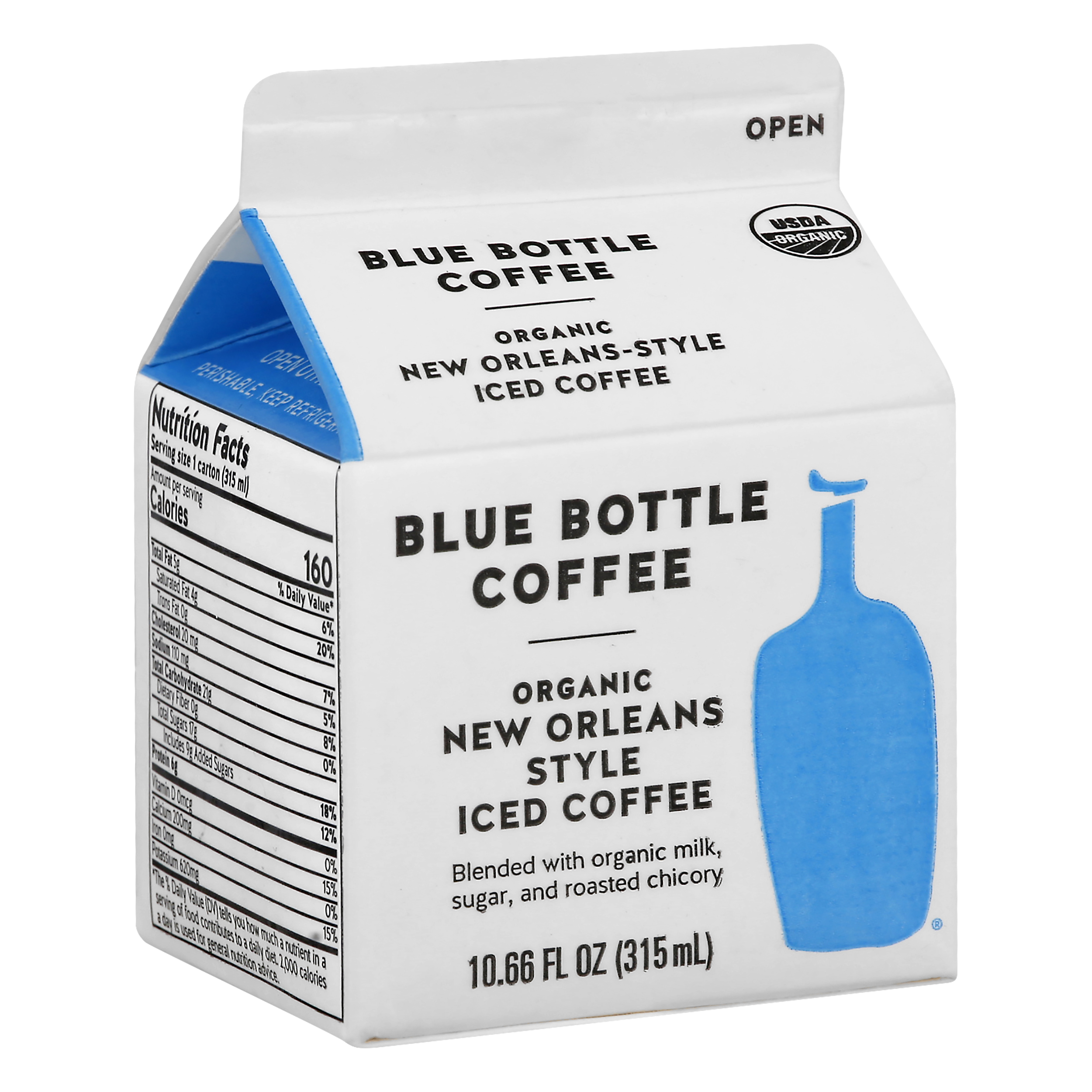 Blue Bottle Coffee Organic New Orleans Style Iced Coffee