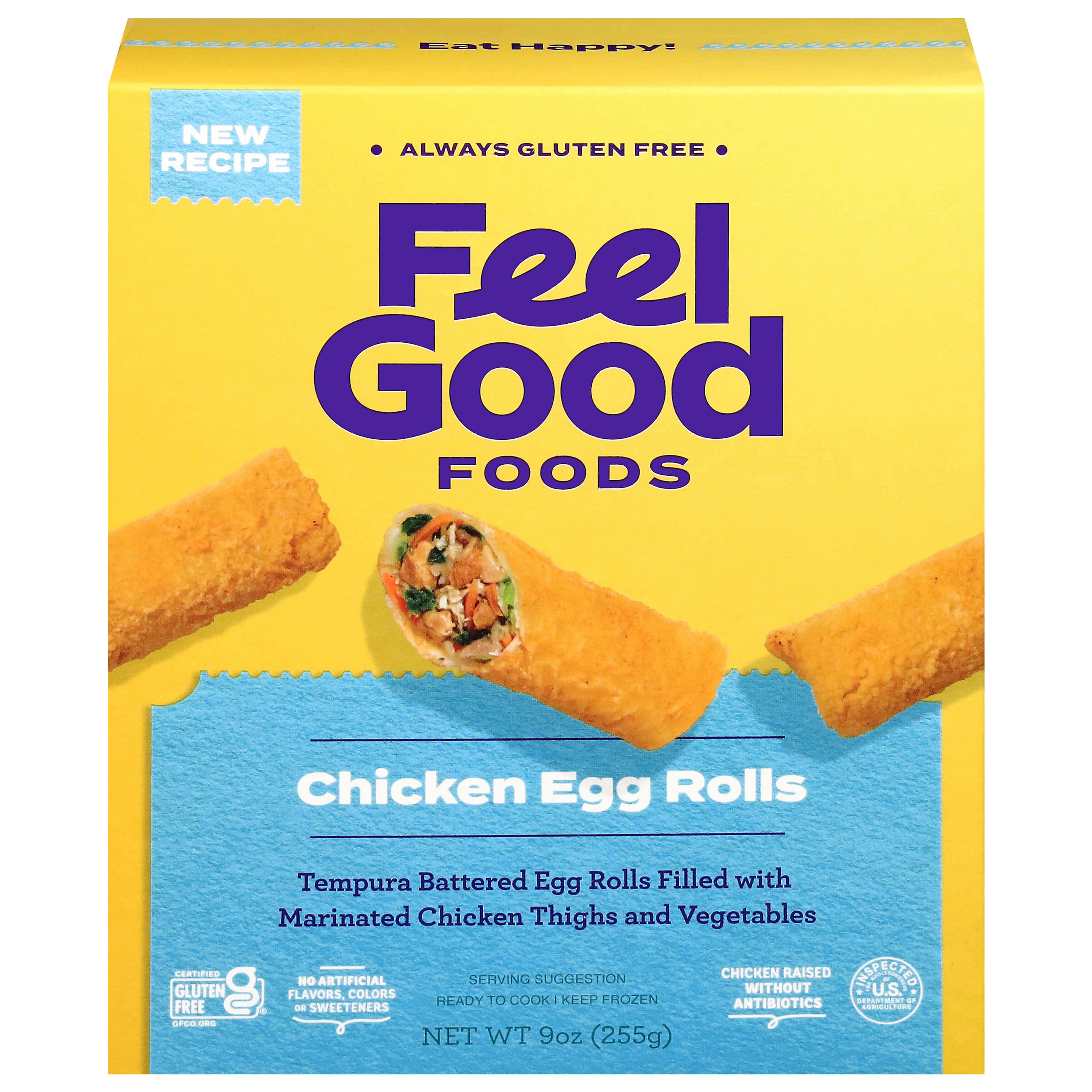 Feel Good Foods Chicken Egg Rolls