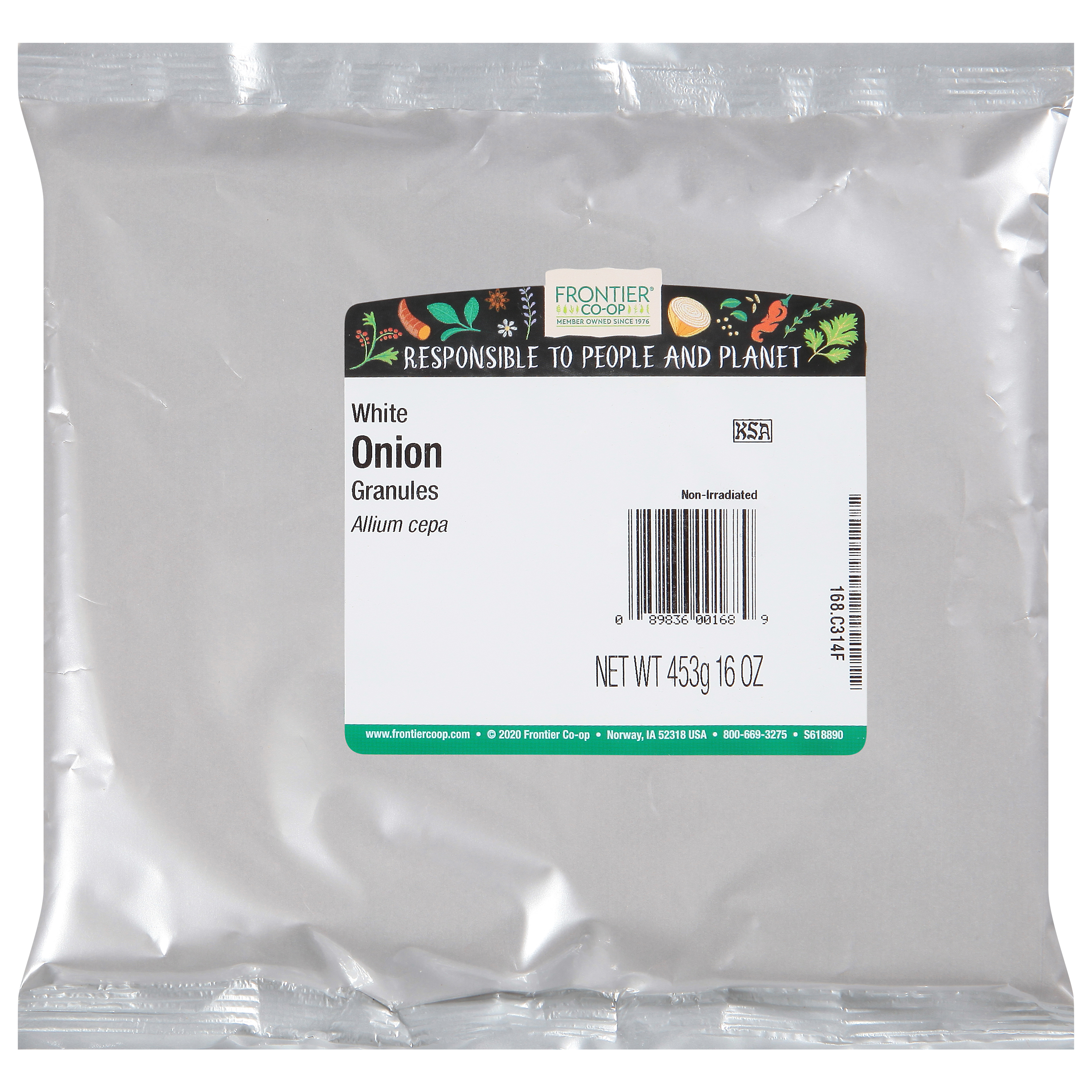 Frontier Co-op White Granules Onion