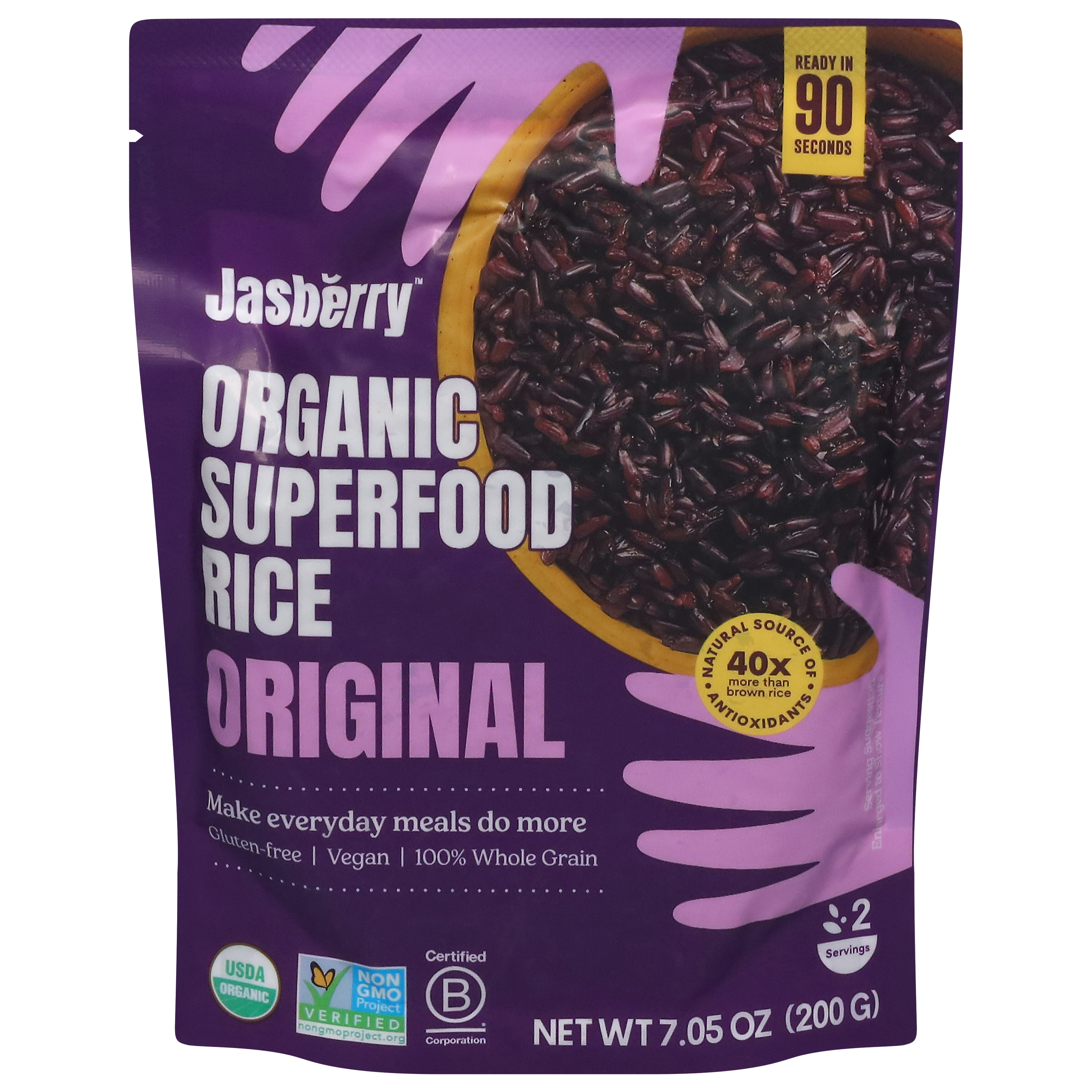 Jasberry Organic Superfood Original Rice