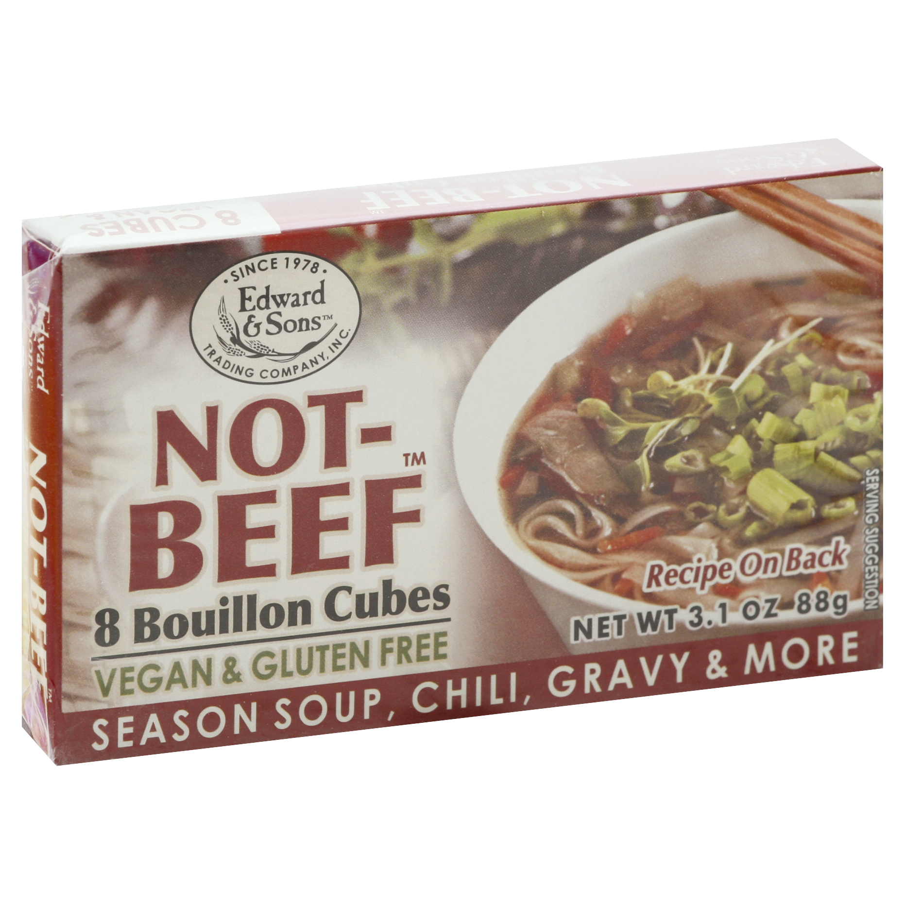 Edward & Sons Not-Beef Bouillon Cubes