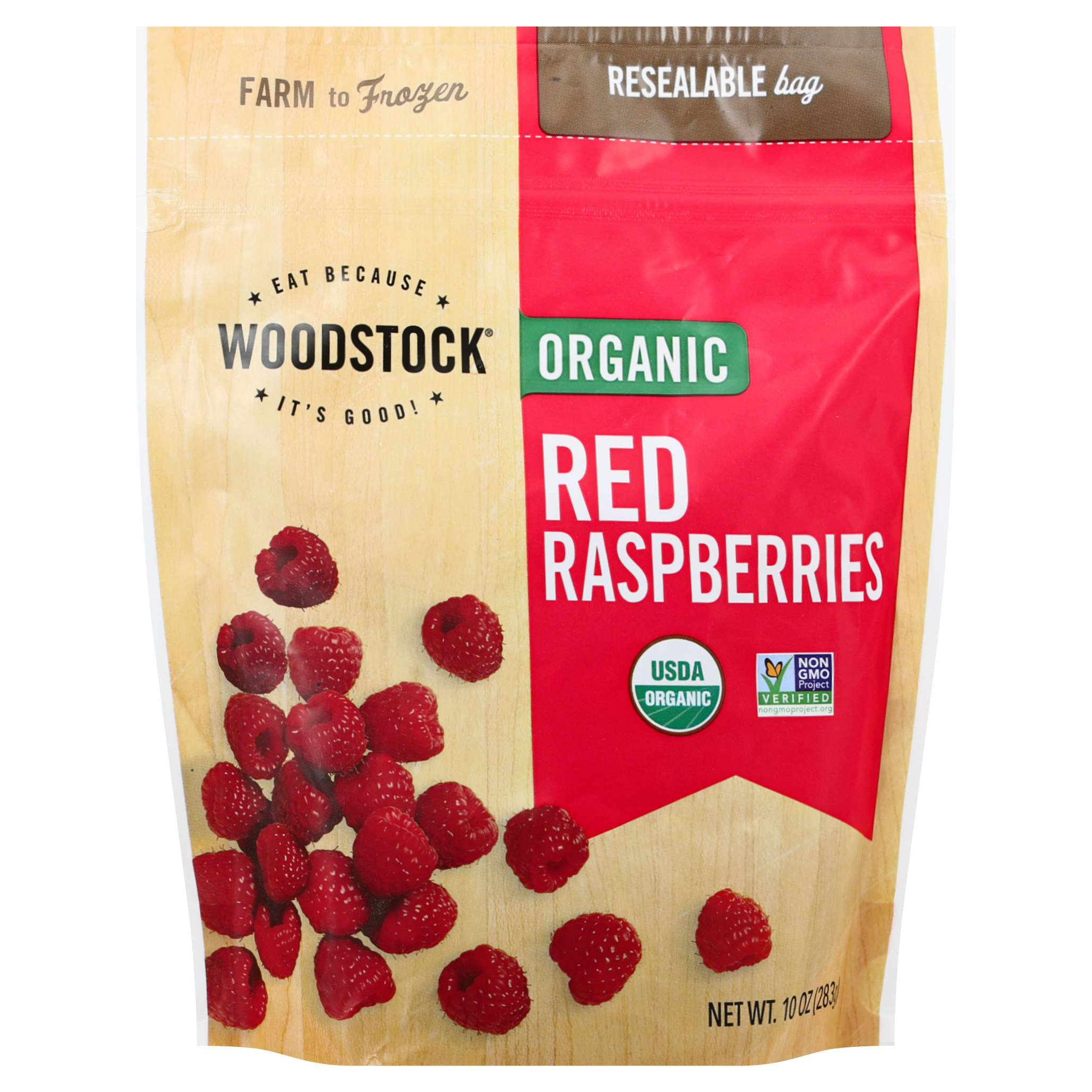 Woodstock Organic Red Raspberries