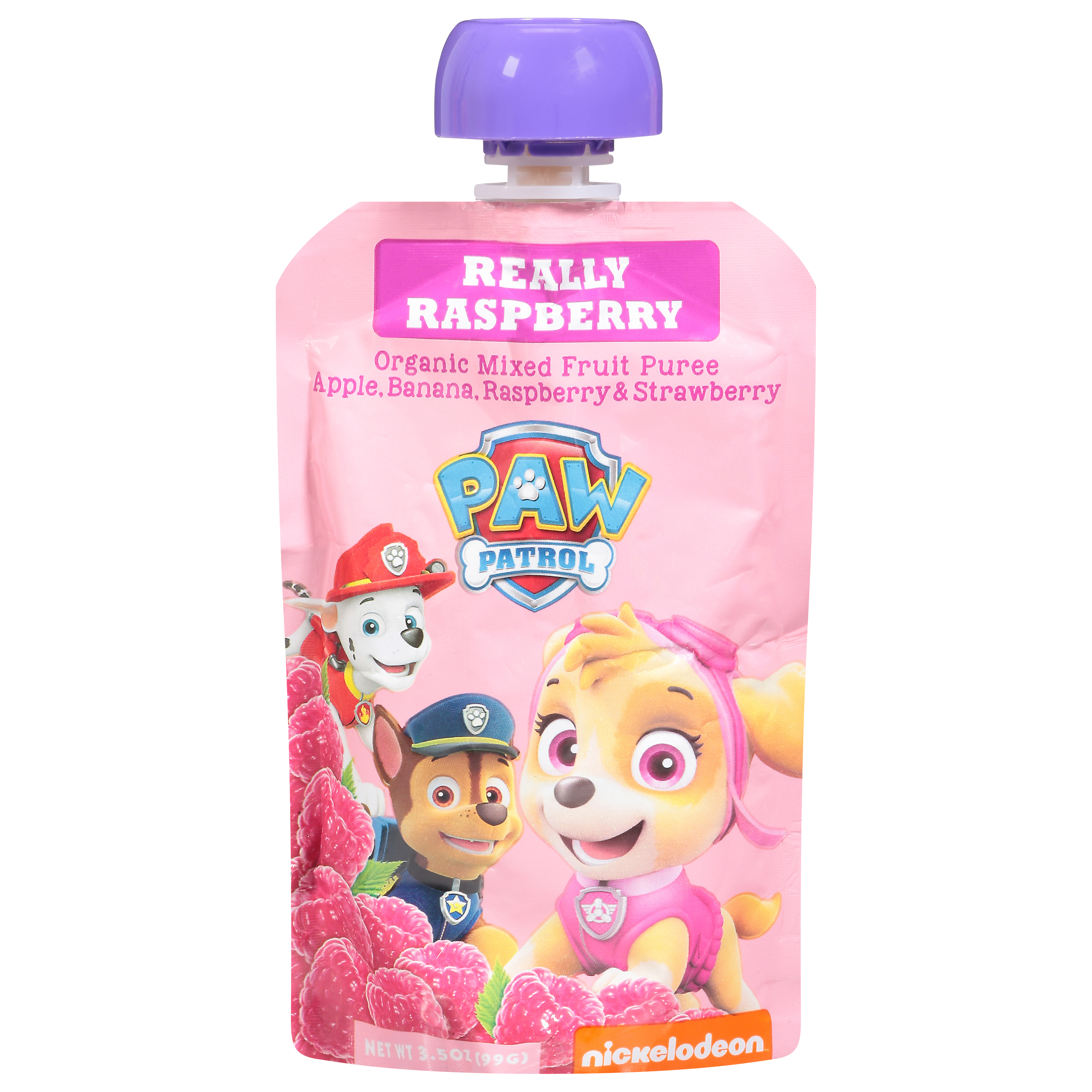 Paw Patrol Organic Really Raspberry Mixed Fruit Puree