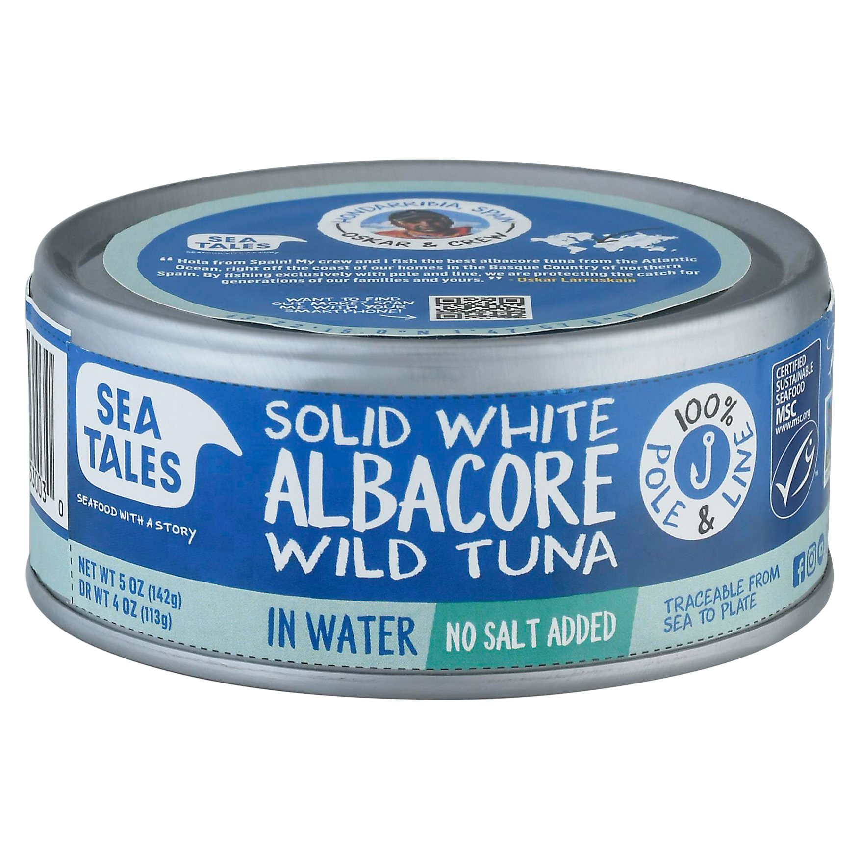 Sea Tales Solid White Albacore Tuna in Water