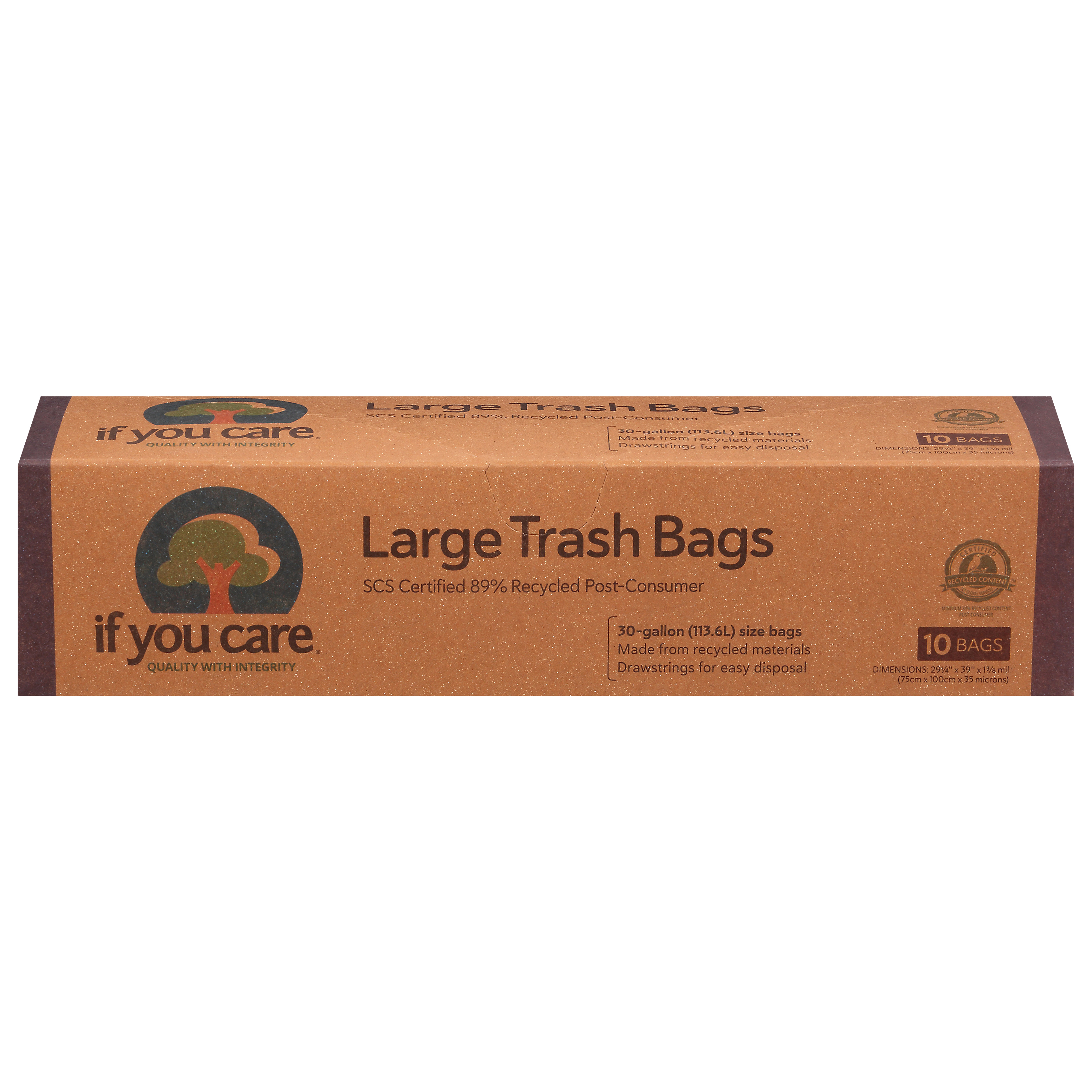 If You Care Large Trash Bags Large