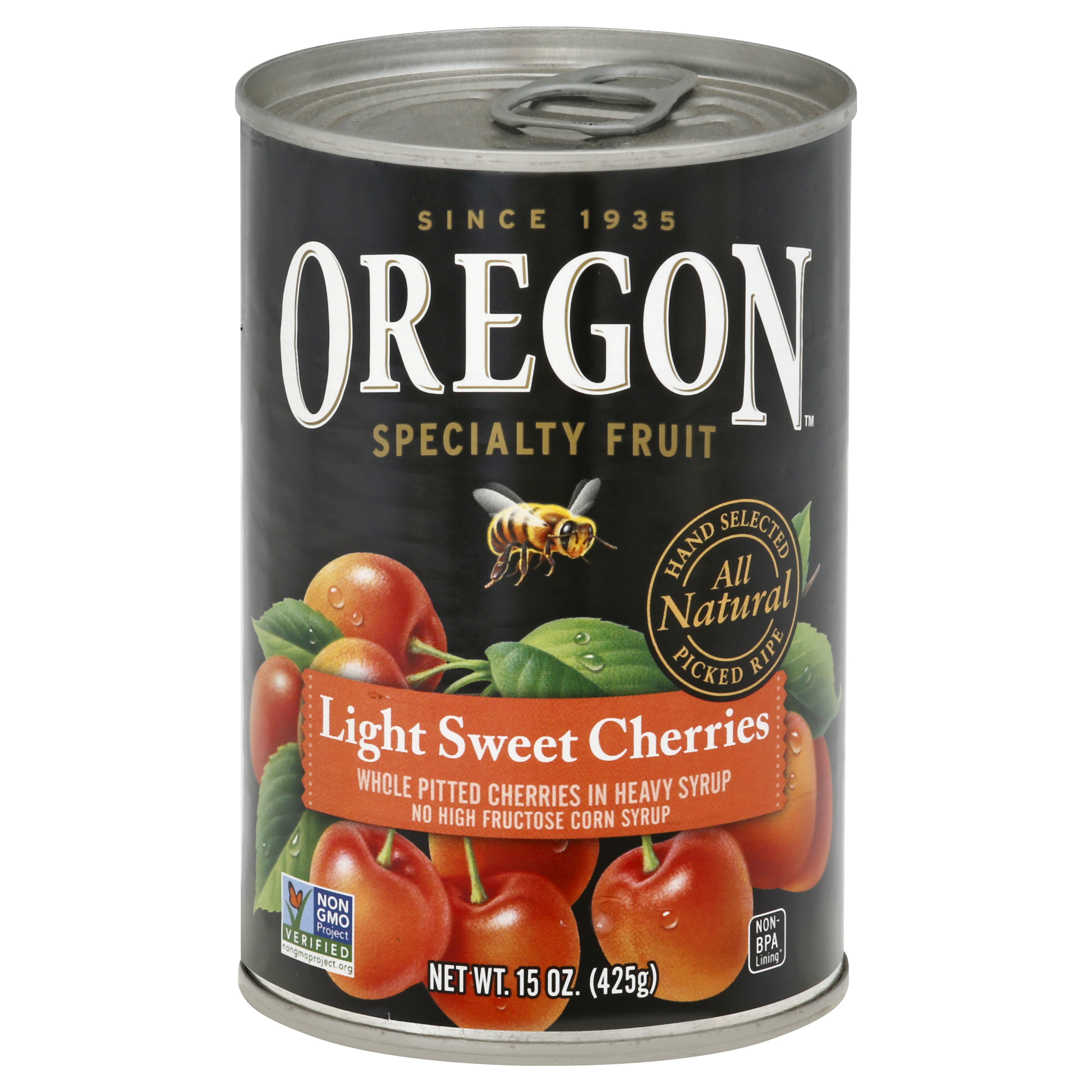 Oregon Whole Pitted Cherries