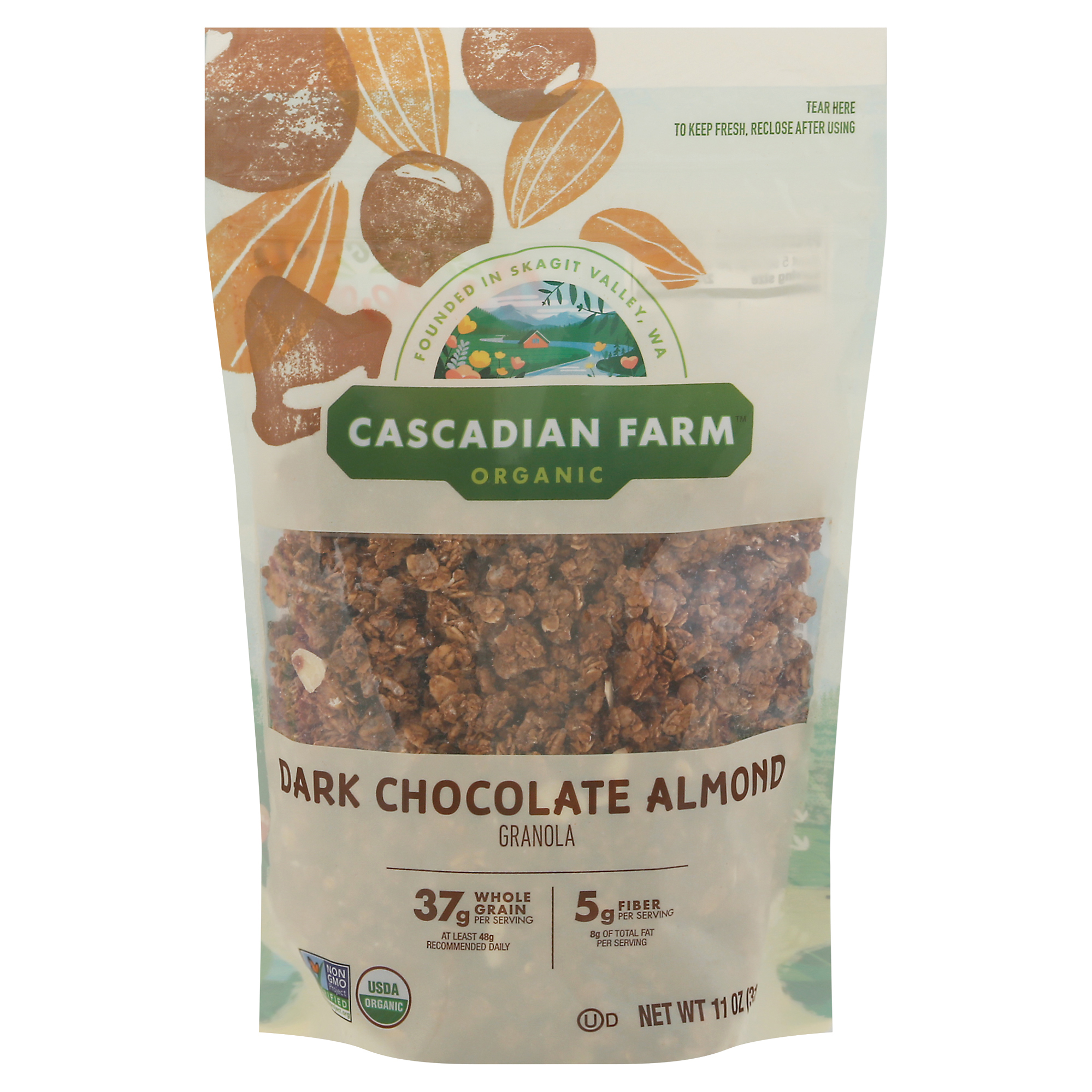 Cascadian Farm Organic Dark Chocolate Almond Granola