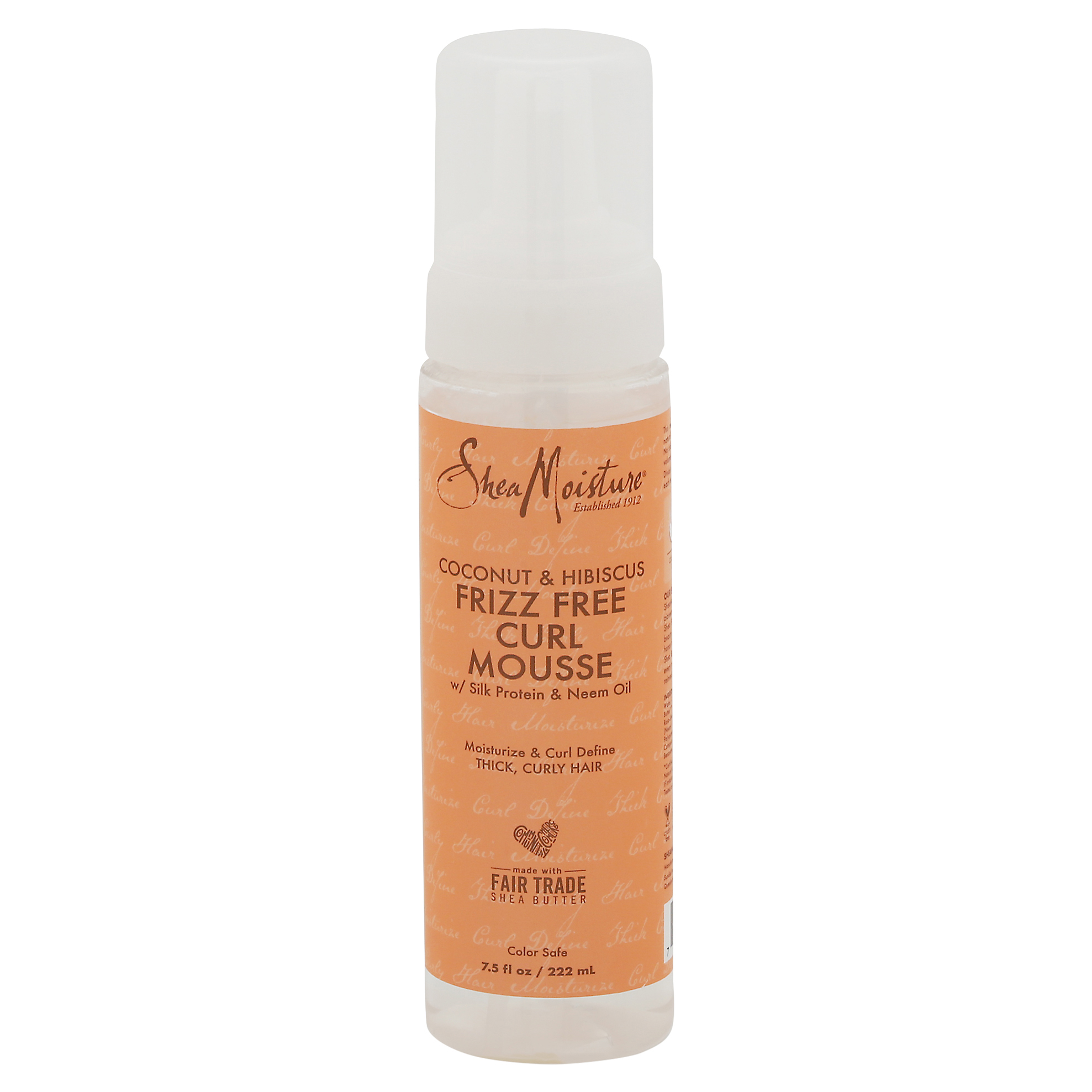 Shea Moisture Frizz-Free Coconut & Hibiscus Curl Mousse
