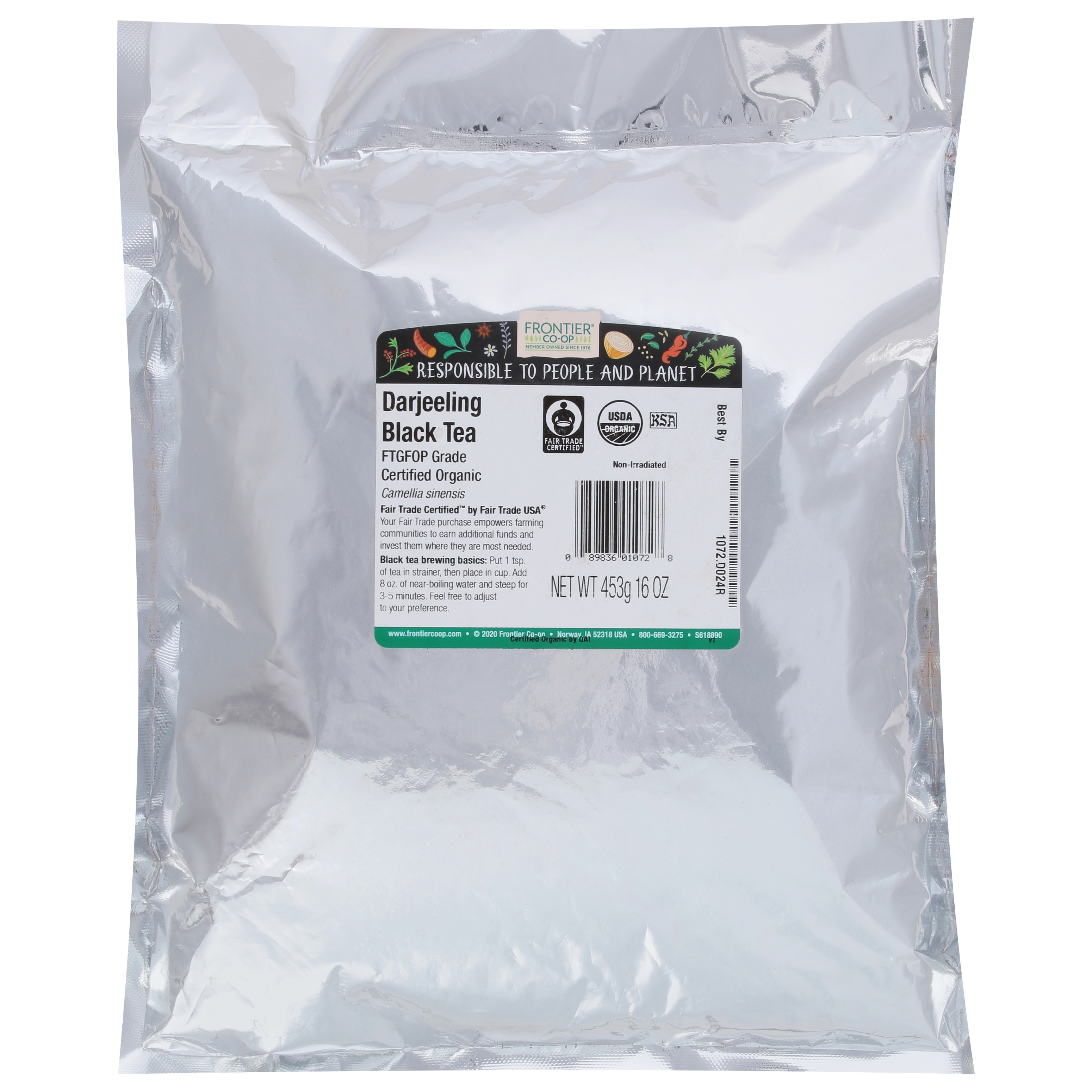 Frontier Co-op Darjeeling Black Tea