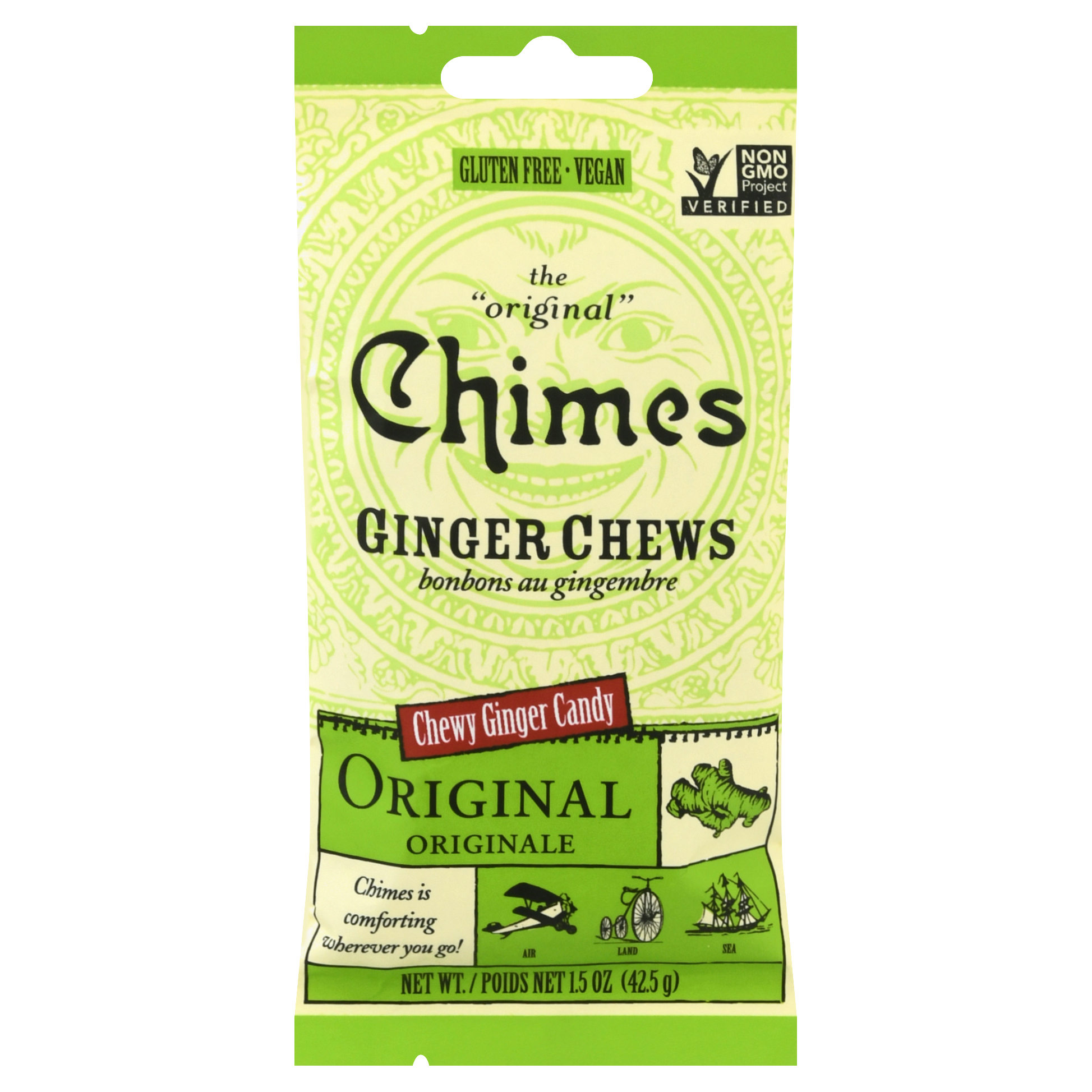 Chimes Original Ginger Chews